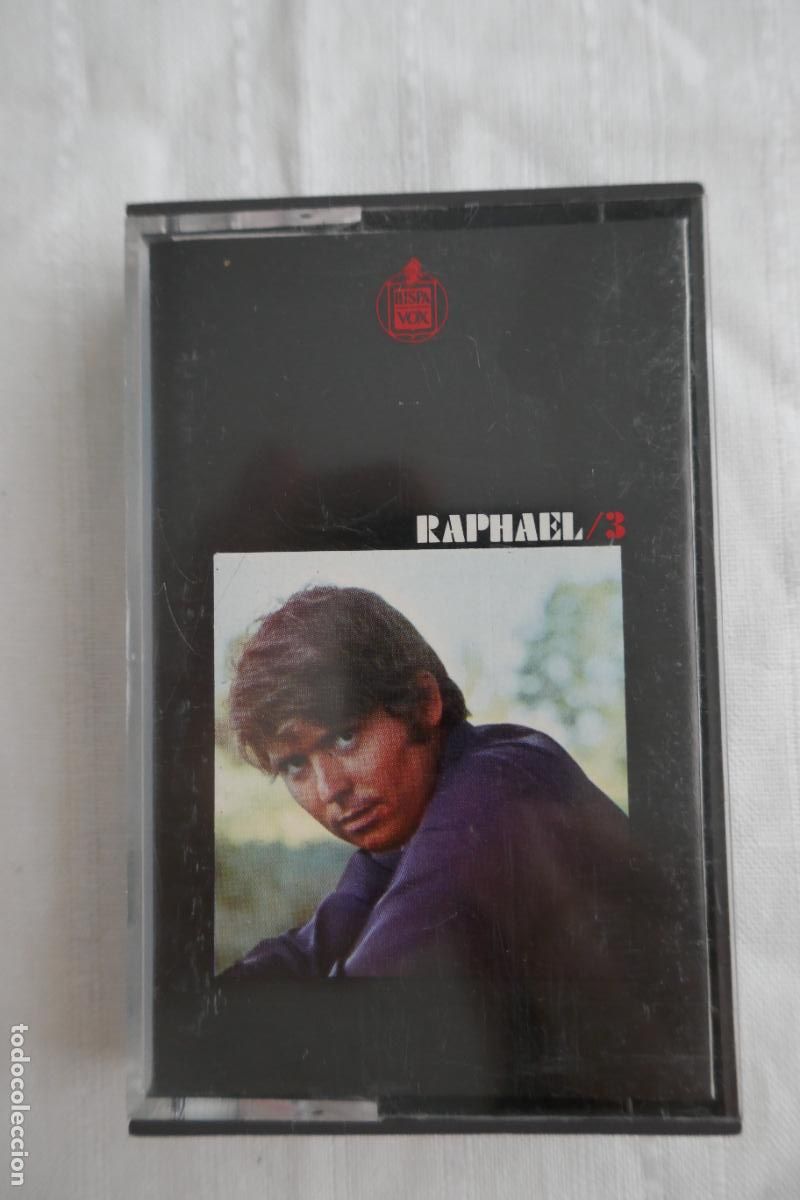 Casetes antiguos: Raphael cassette Raphael 3 Hispavox 1970 - Foto 1