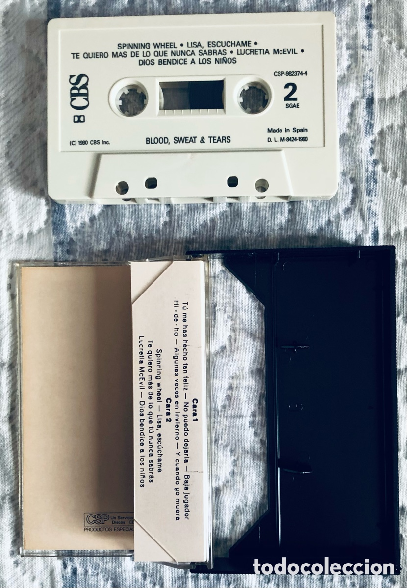 Casetes antiguos: Blood, Sweat & Tears - Foto 3