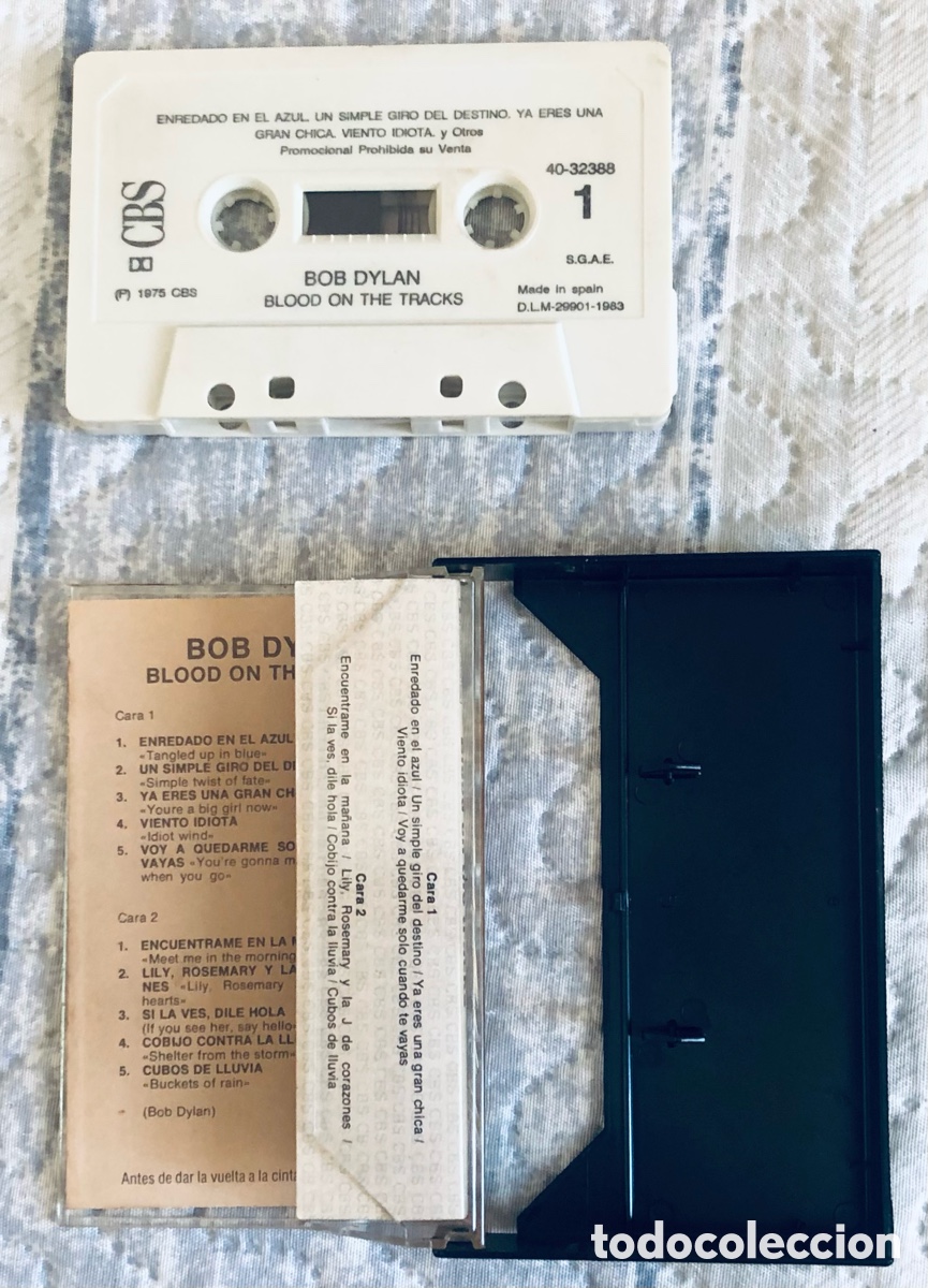 Casetes antiguos: Bob Dylan: Blood On The Tracks - Foto 2