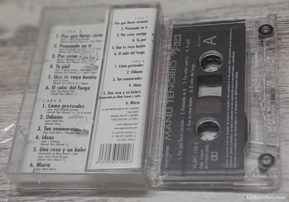 Casetes antiguos: MANU TENORIO - MANU TENORIO - Foto 2