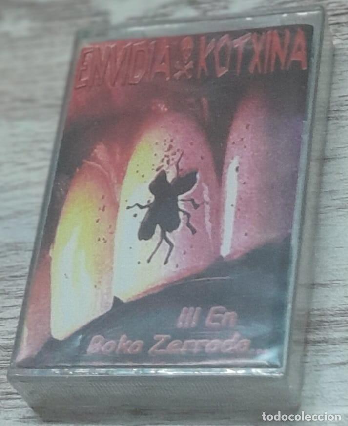 Casetes antiguos: ENVIDIA KOTXINA - &iexcl;&iexcl;&iexcl;EN BOKA ZERRADA ... - PRECINTADA - Foto 1