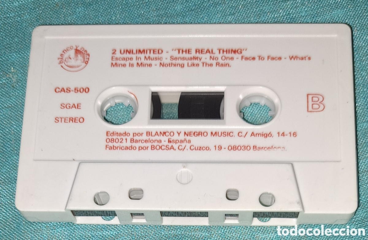 Cassettes Anciennes: CINTA CASETE 2 UNL&Iacute;MITED THE REAL THING 1994