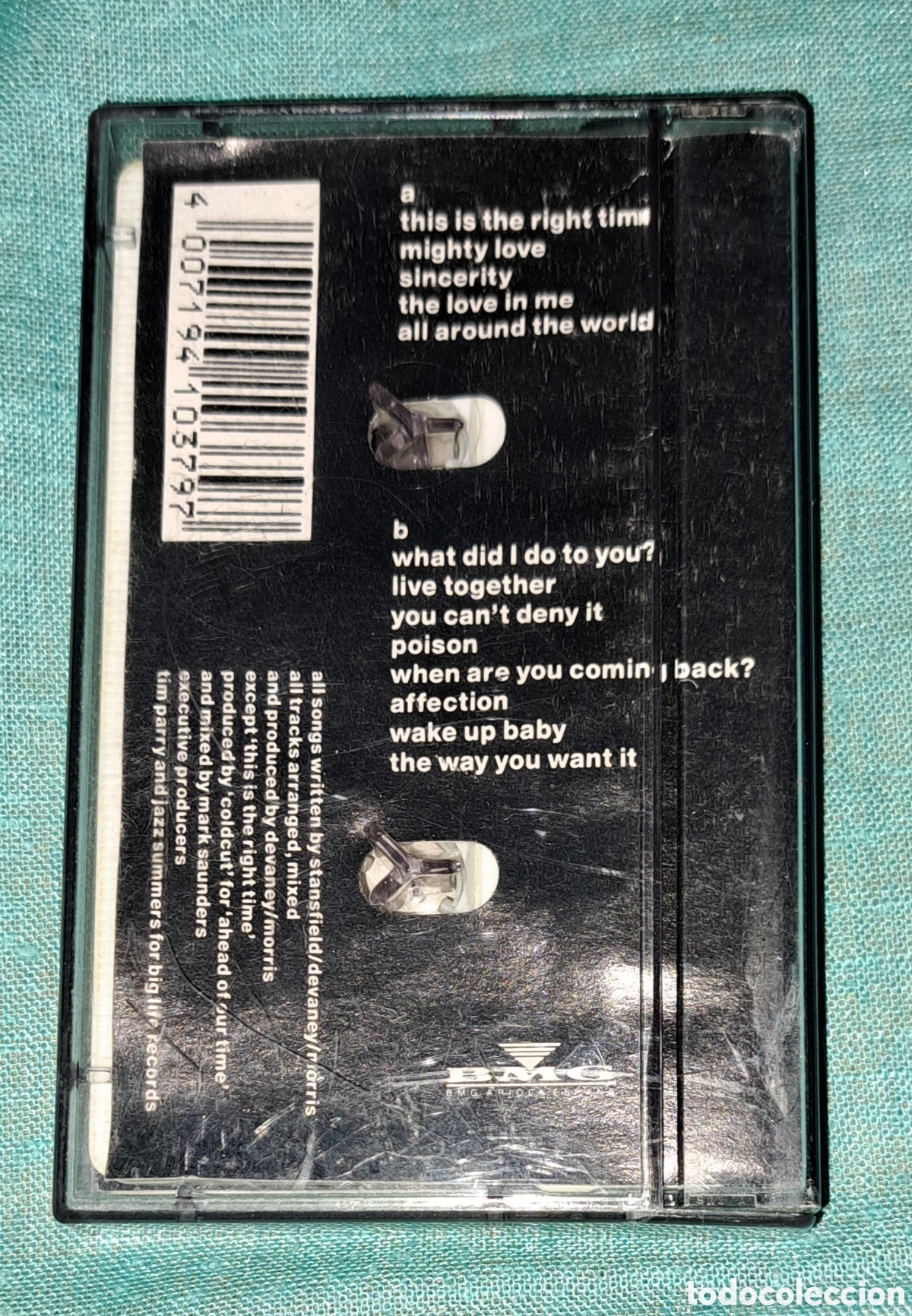 Casetes antiguos: CASETE LISA STANFIELD &rdquo; AFFECTION &rdquo; 1989 - Foto 3