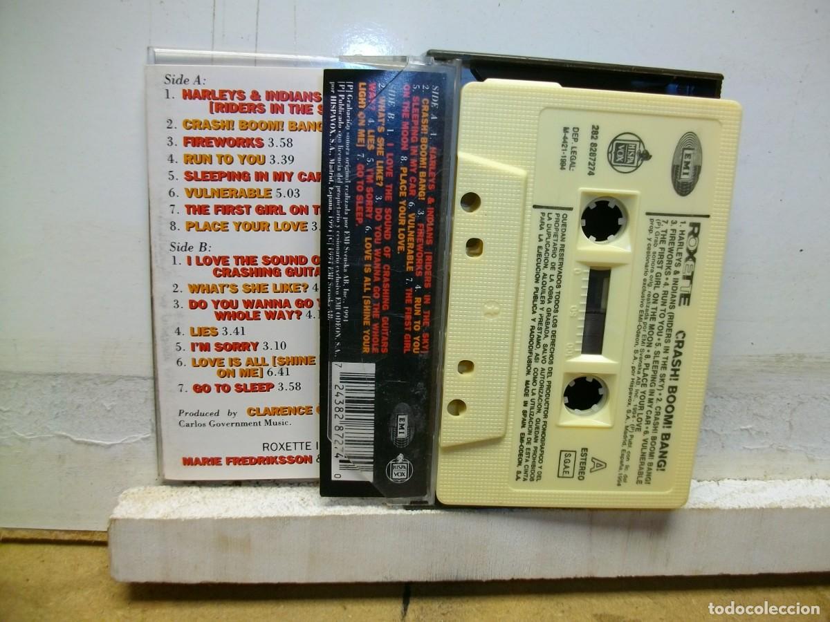 Casetes antiguos: Roxette &ndash; Crash! Boom! Bang! Cassette - Foto 2