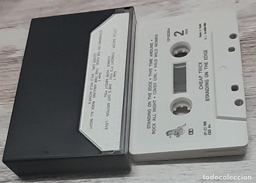 Casetes antiguos: CHEAP TRICK - STANDING ON THE EDGE - Foto 2