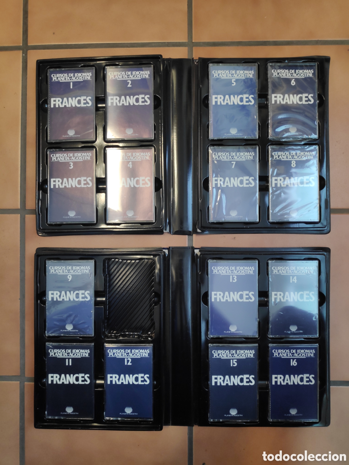 Casetes antiguos: Curso Idiomas Planeta-Agostini. Franc&eacute;s. Cintas Cassete - Foto 4