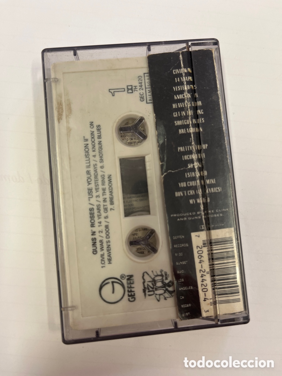 Casetes antiguos: GUNS N ROSES - USE YOUR ILLUSION II - Foto 2