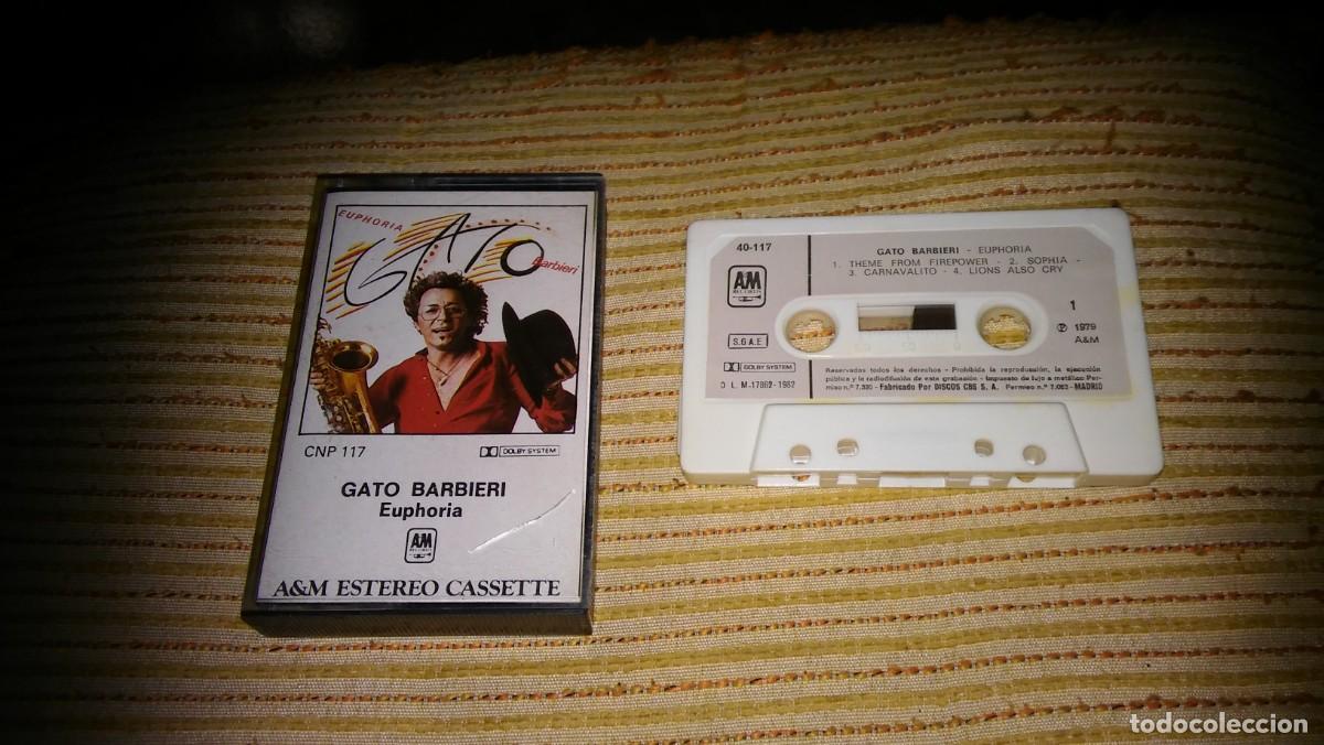 Casetes antiguos: GATO BARBIERI - EUPHORIA (1979) - Foto 1