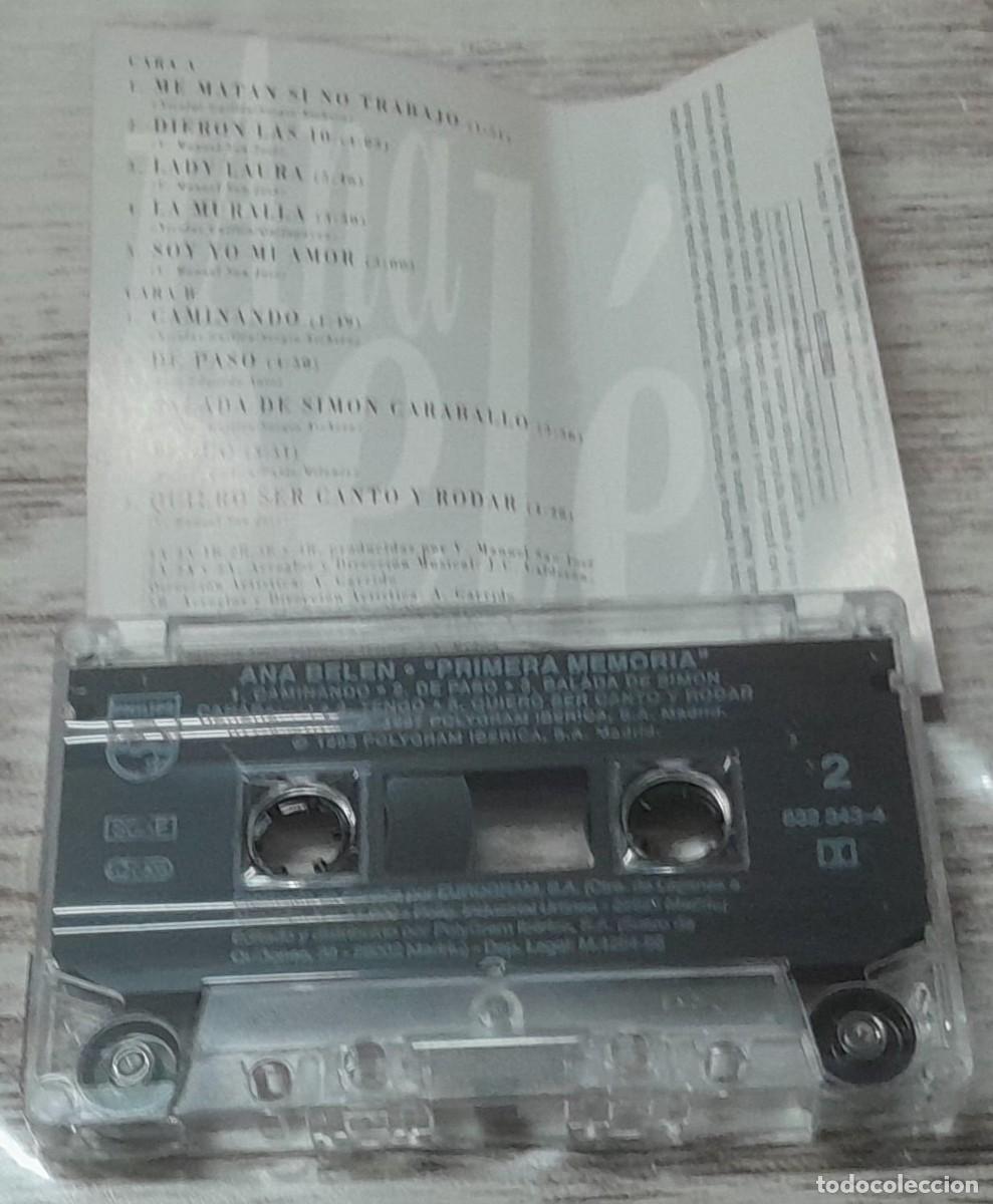 Casetes antiguos: ANA BELEN - PRIMERA MEMORIA - Foto 2