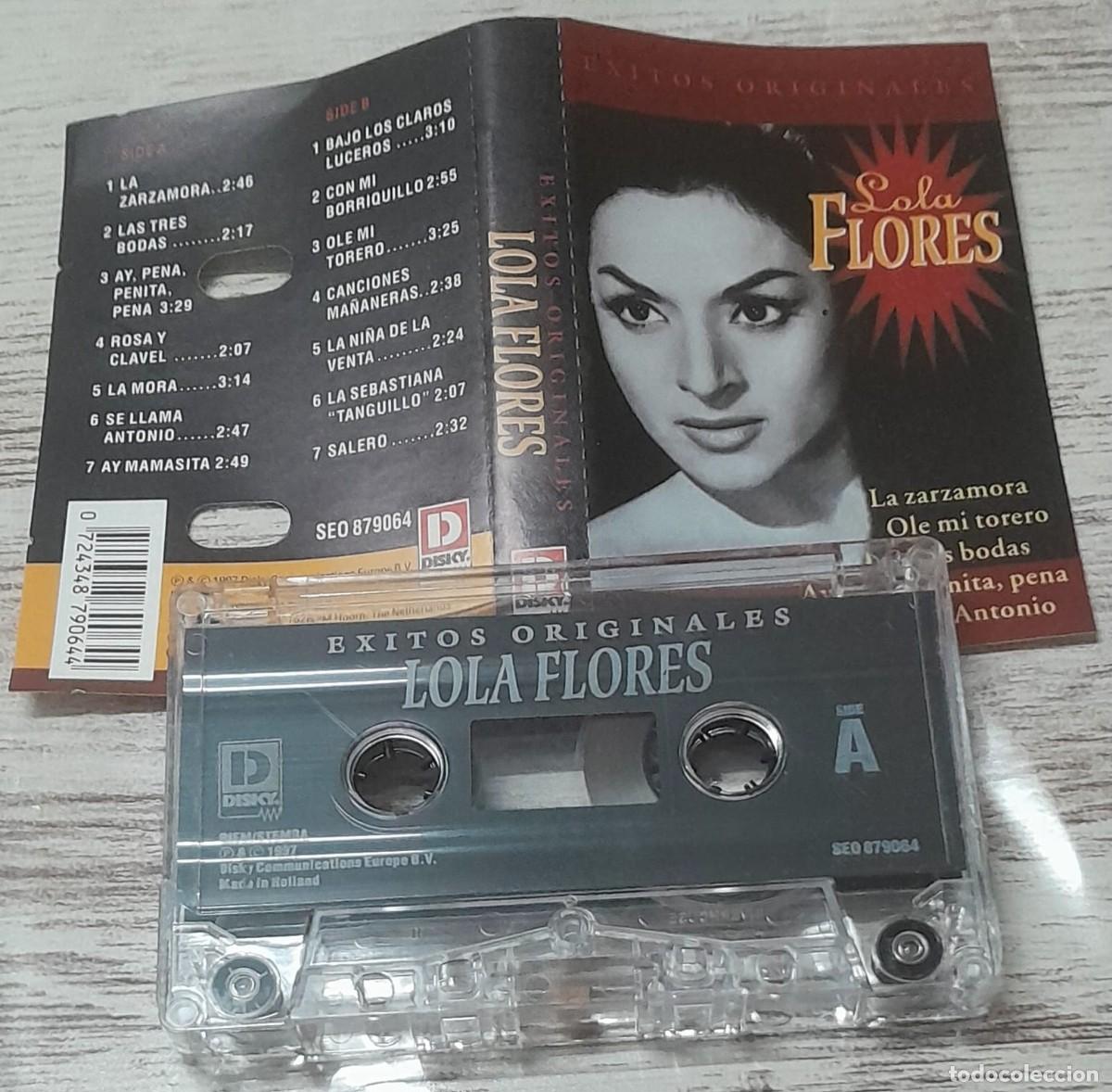Casetes antiguos: LOLA FLORES - EXITOS ORIGINALES - Foto 1