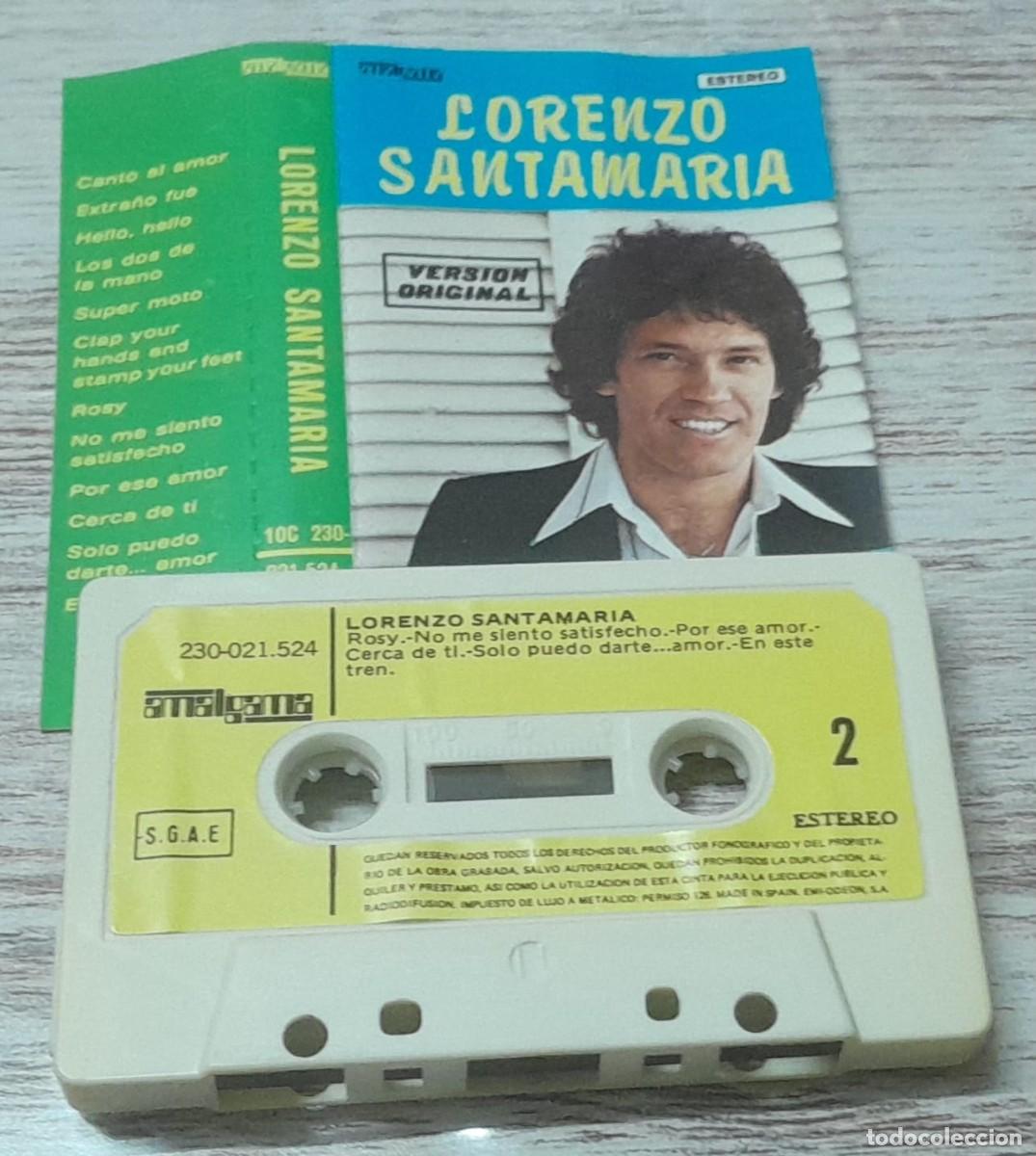 Casetes antiguos: LORENZO SANTAMARIA - AMALGAMA - Foto 1