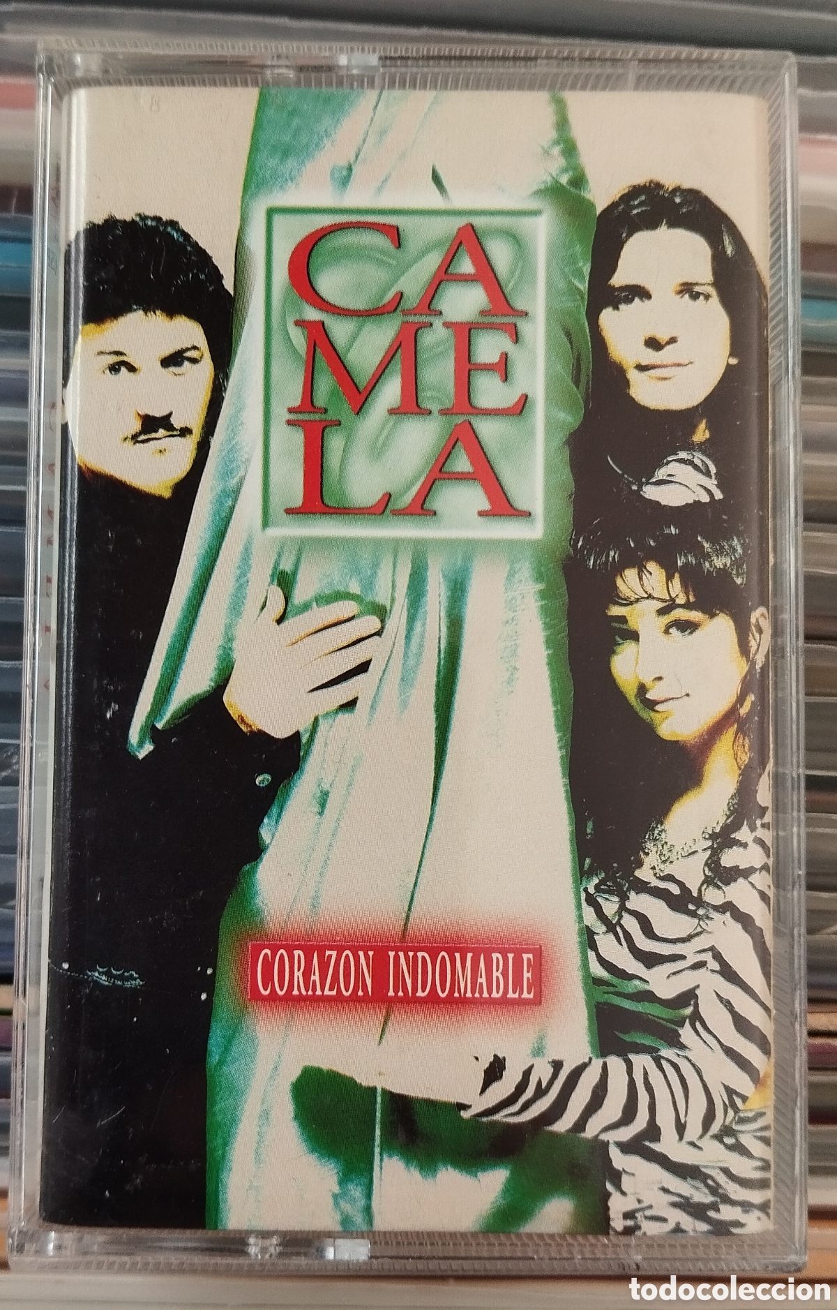Casetes antiguos: Camela - Coraz&oacute;n Indomable - Cassette (1997) - Foto 1