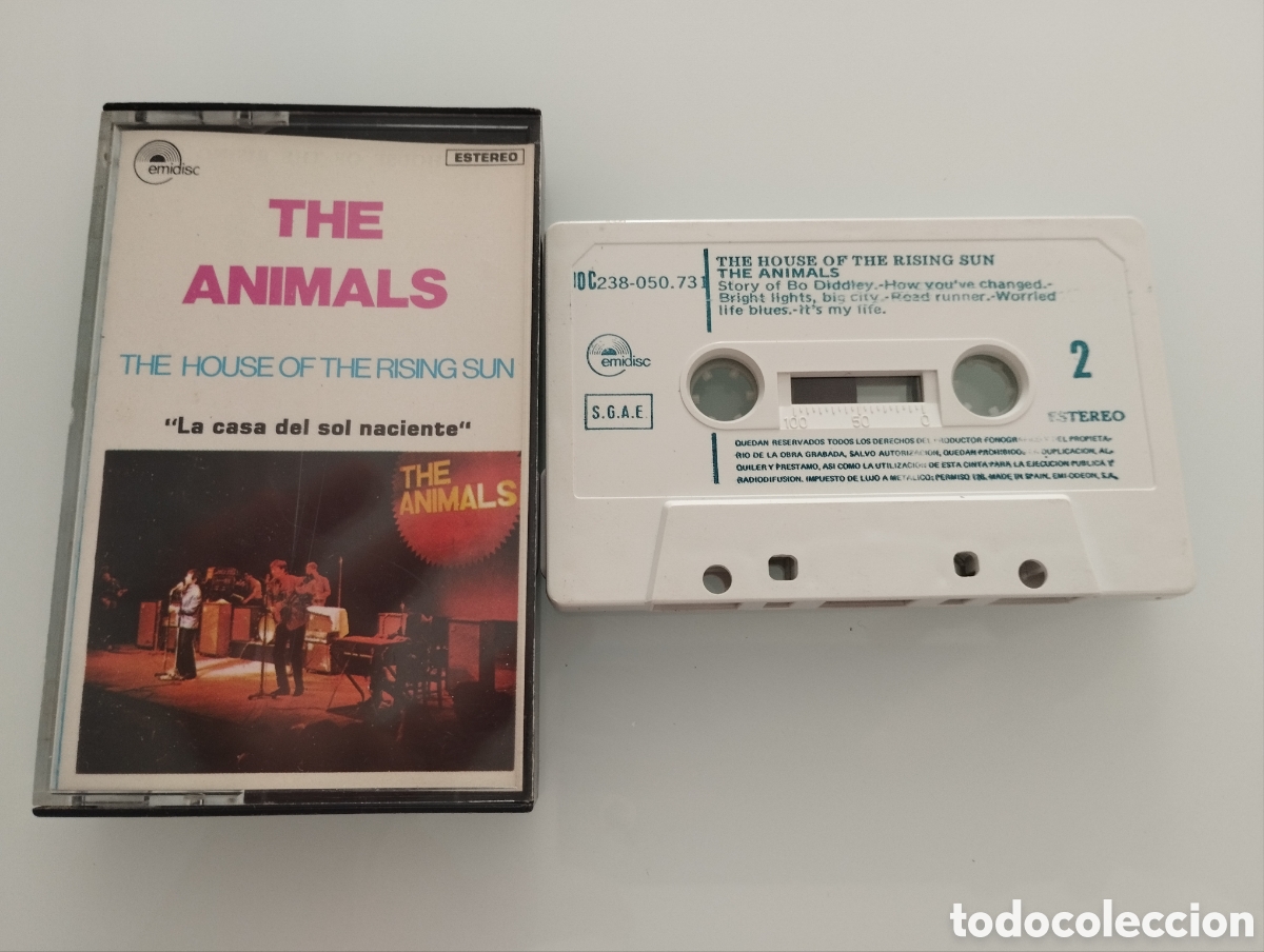 Casetes antiguos: THE ANIMALS, La casa del sol naciente. - Foto 3