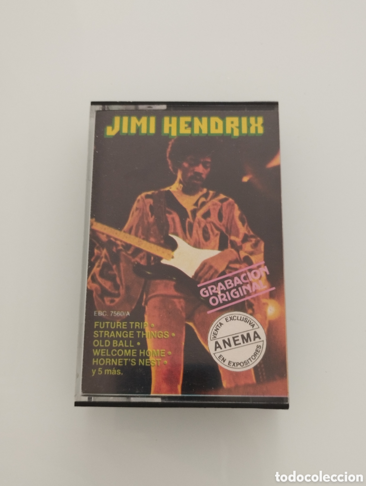 Casetes antiguos: JIMI HENDRIX. Grabaci&oacute;n original. - Foto 1