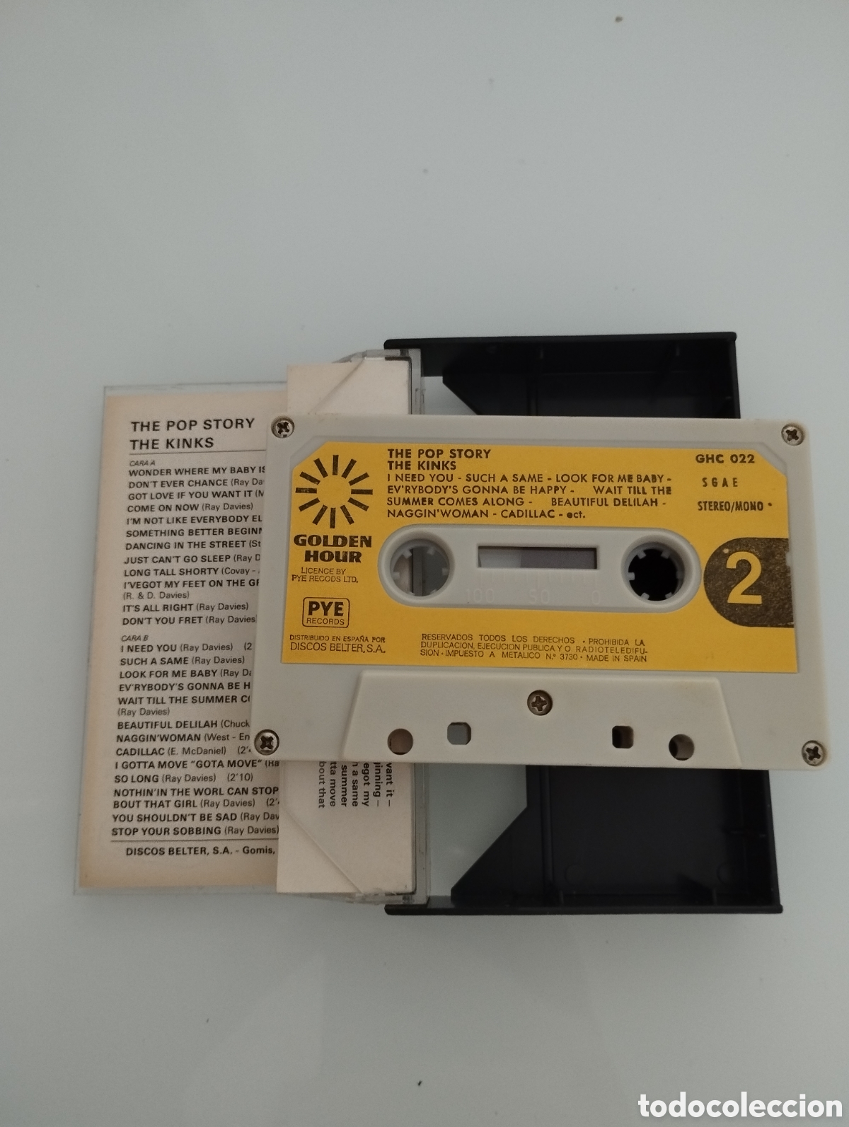 Casetes antiguos: The pop story THE KINKS. - Foto 3