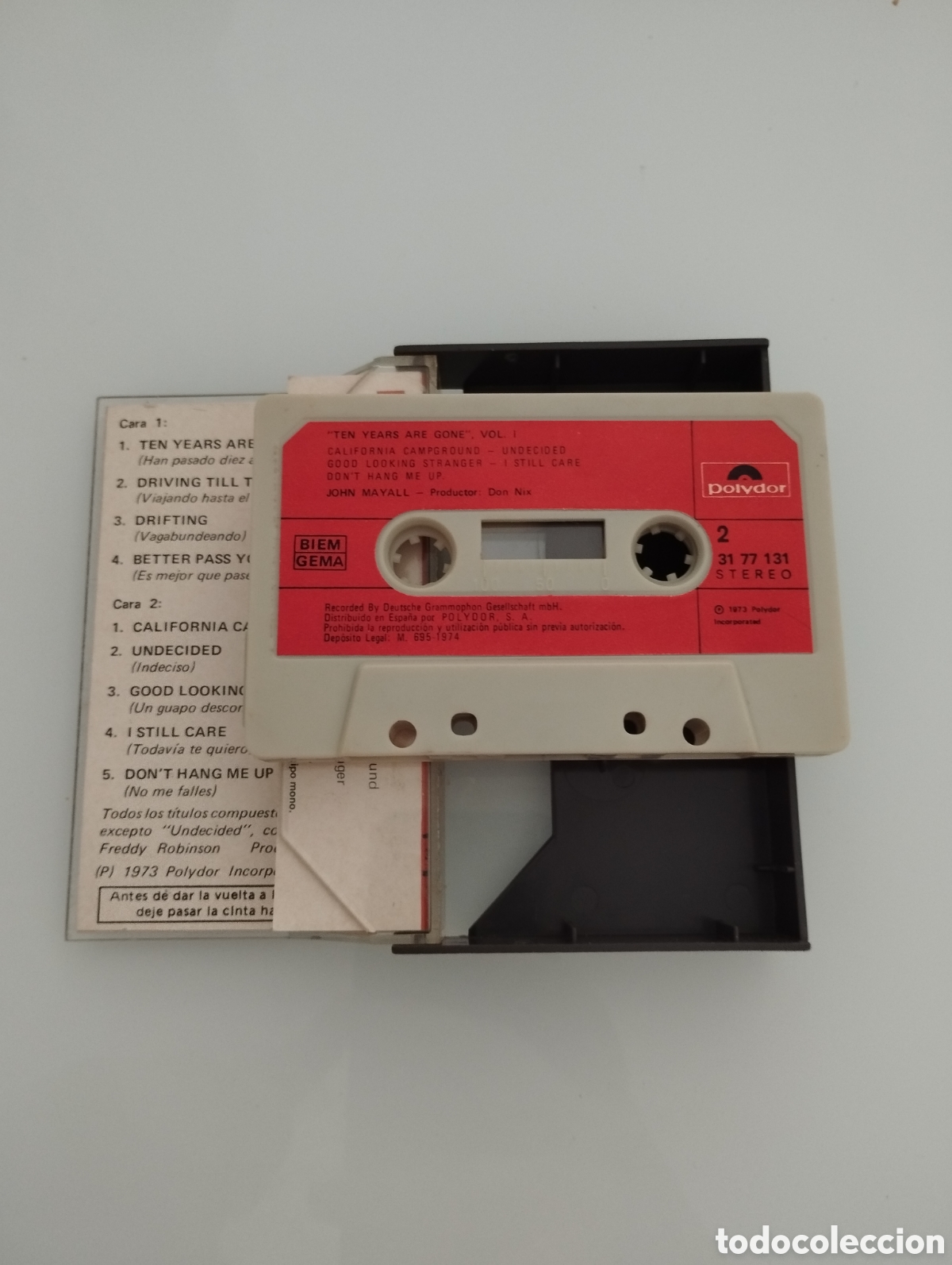 Casetes antiguos: JOHN MAYALL, Ten years are gone. - Foto 3