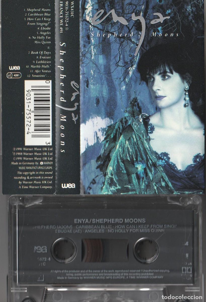 Casetes antiguos: ENYA - SHEPHERD MOONS (CASSETTE WEA 1991) PROBADO - Foto 1