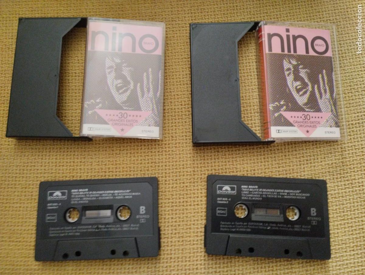 Casetes antiguos: Cintas Cassettes Nino Bravo - Foto 2