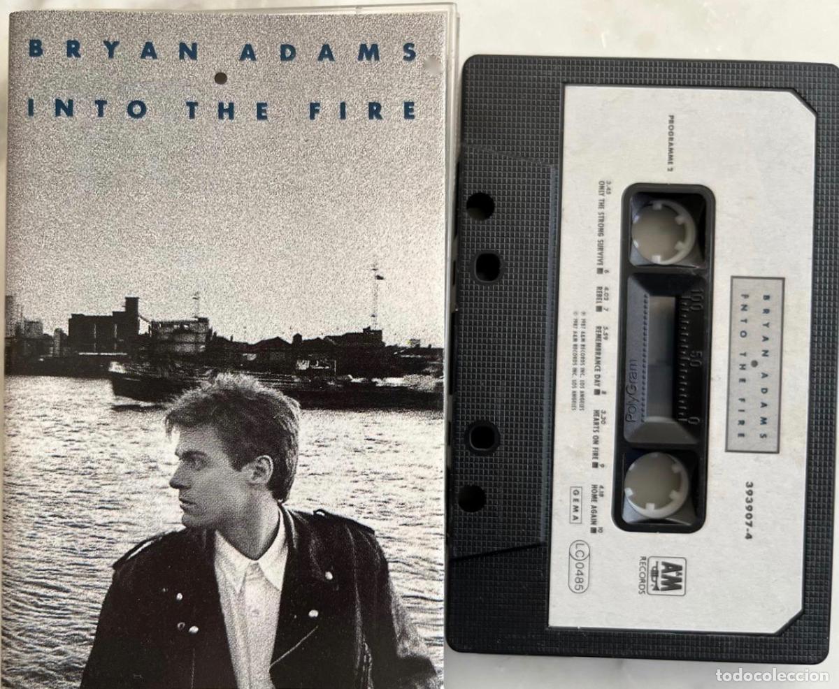 Casetes antiguos: BRYAN ADAMS. INTO THE FIRE. CASETE - Foto 1