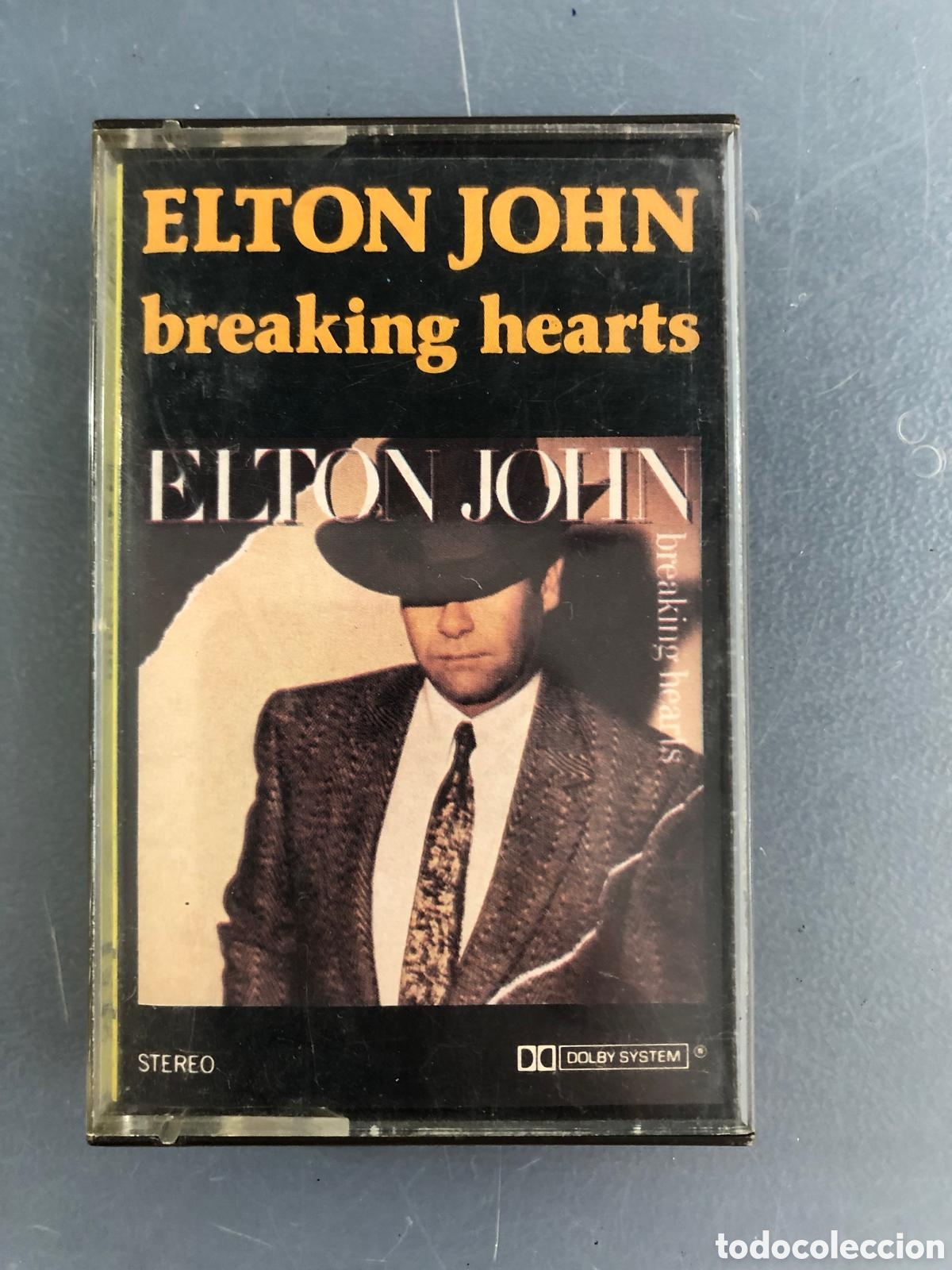 Casetes antiguos: Breaking hearts -Elton John - Foto 1