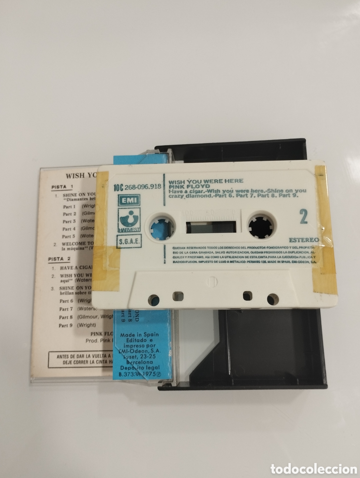 Casetes antiguos: Pink Floyd, casette. - Foto 3