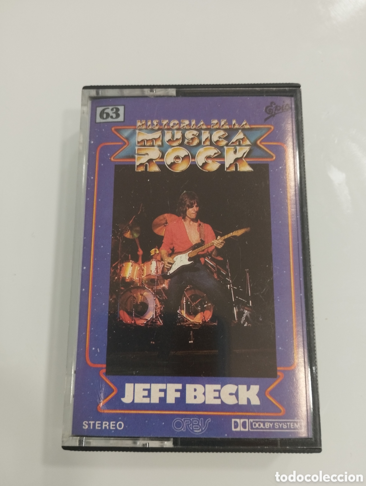 Casetes antiguos: JEFF BECK , m&uacute;sica Rock. - Foto 1