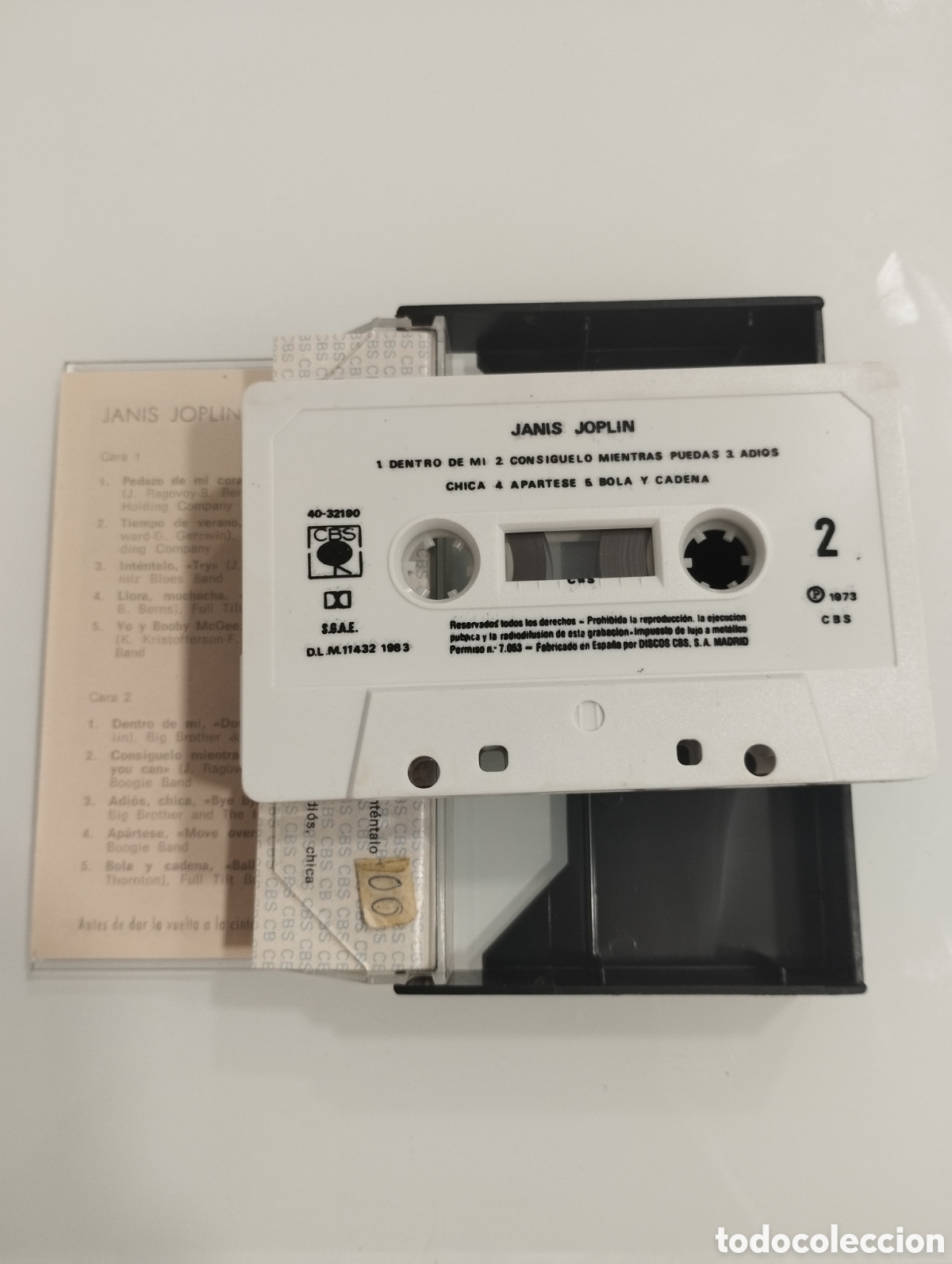 Casetes antiguos: Janis Joplin, greatest hits. - Foto 3