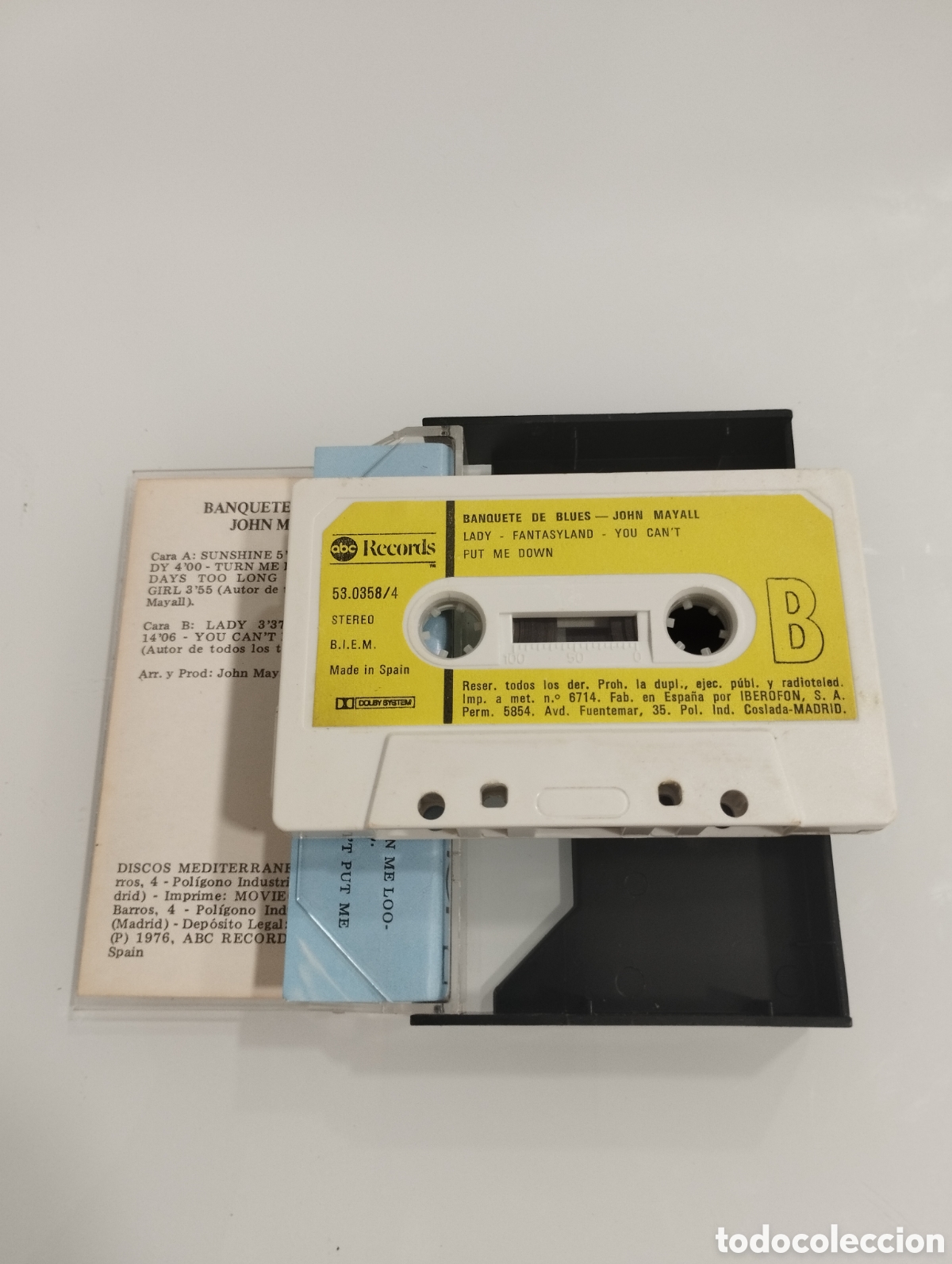 Casetes antiguos: JOHN MAYALL, banquetes de blues. - Foto 3
