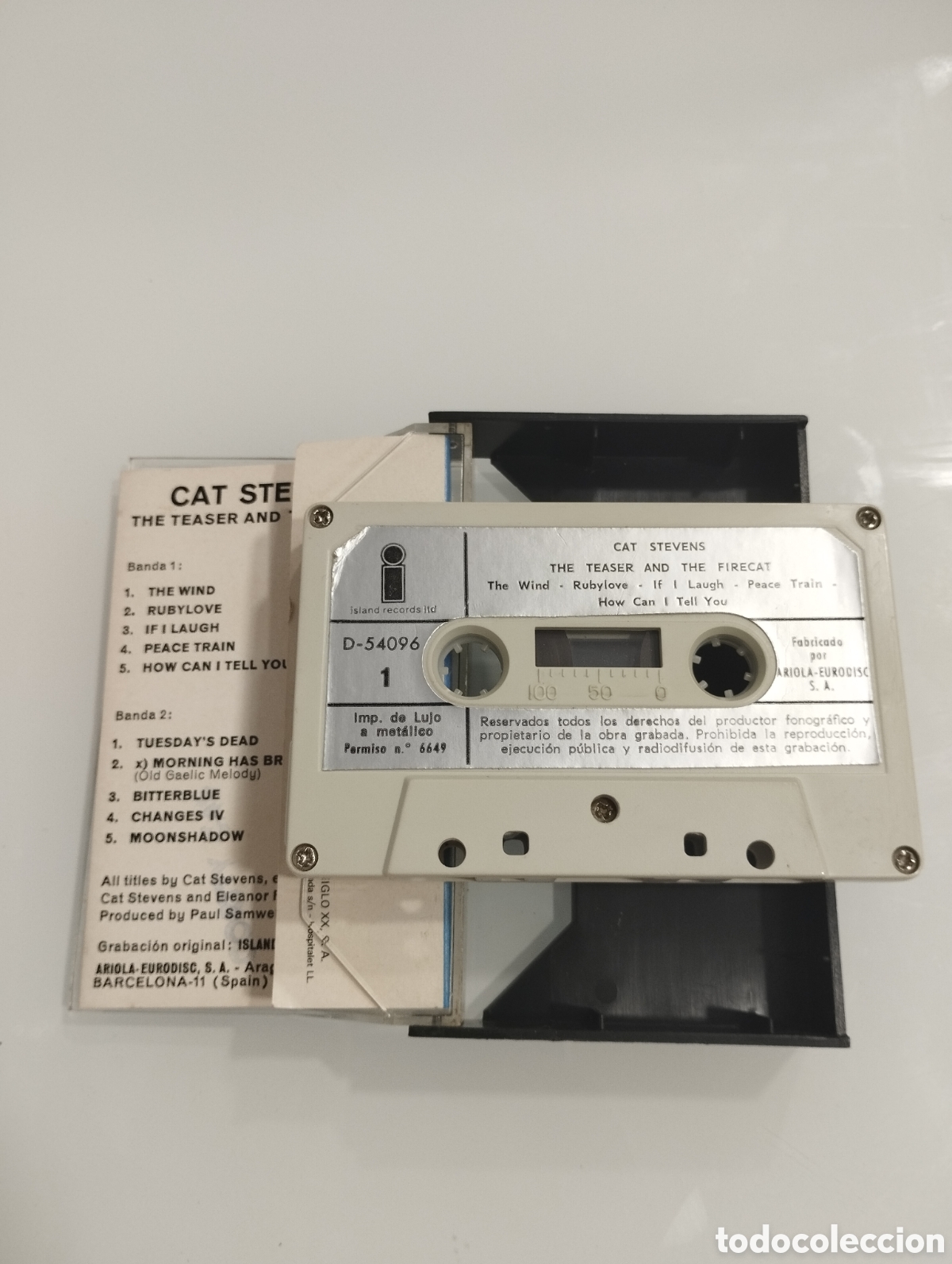 Casetes antiguos: CAT STEVENS. Cassette - Foto 3