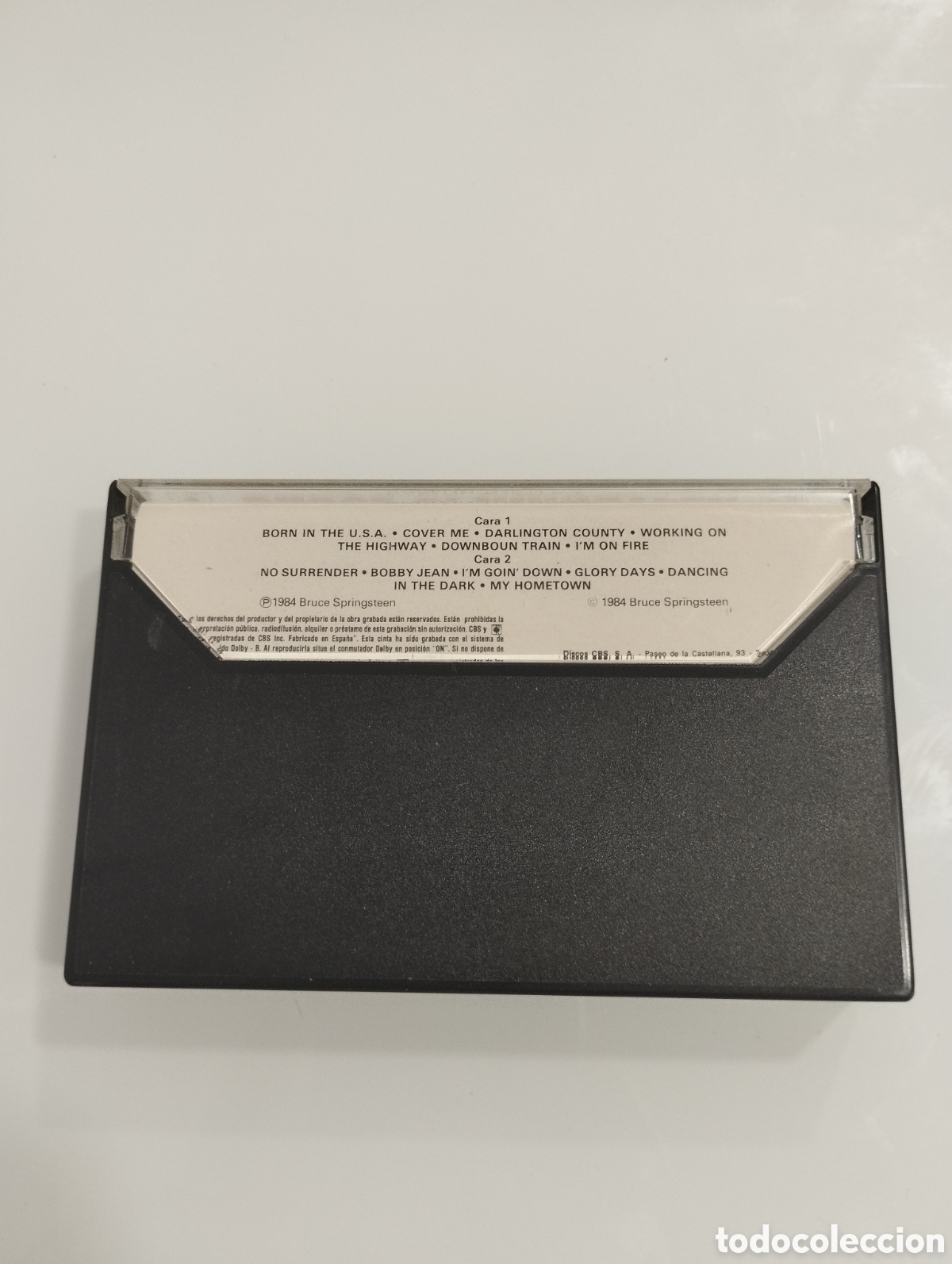Casetes antiguos: BRUCE SPRINGSTEEN, casete. - Foto 2