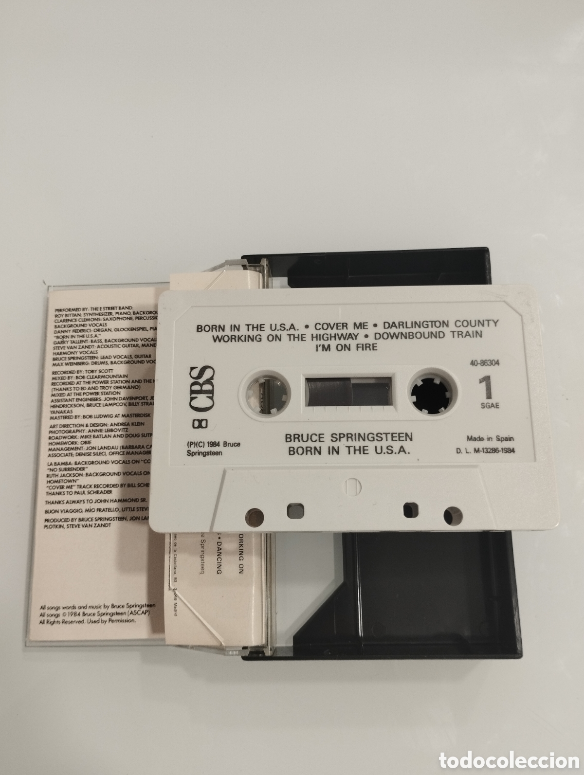 Casetes antiguos: BRUCE SPRINGSTEEN, casete. - Foto 3