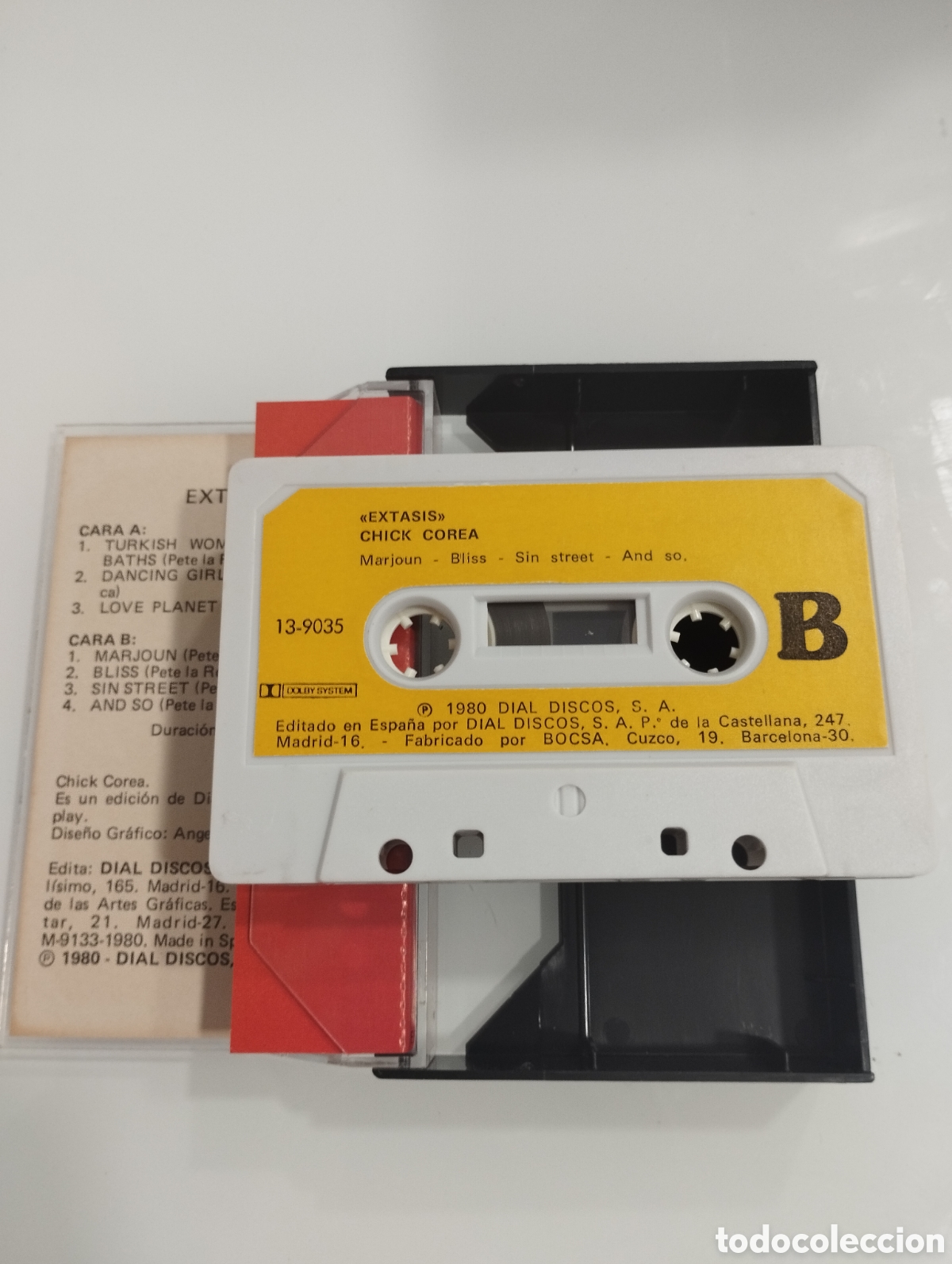 Casetes antiguos: Chick Corea, &Eacute;xtasis. - Foto 3