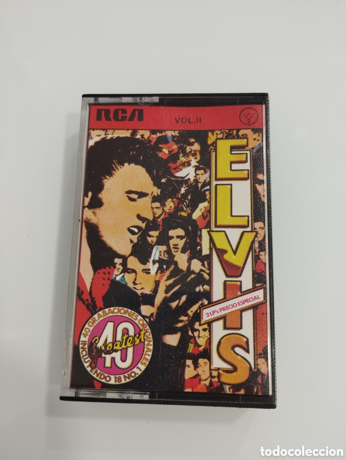 Casetes antiguos: ELVIS40 greatest hits vol.1. - Foto 1