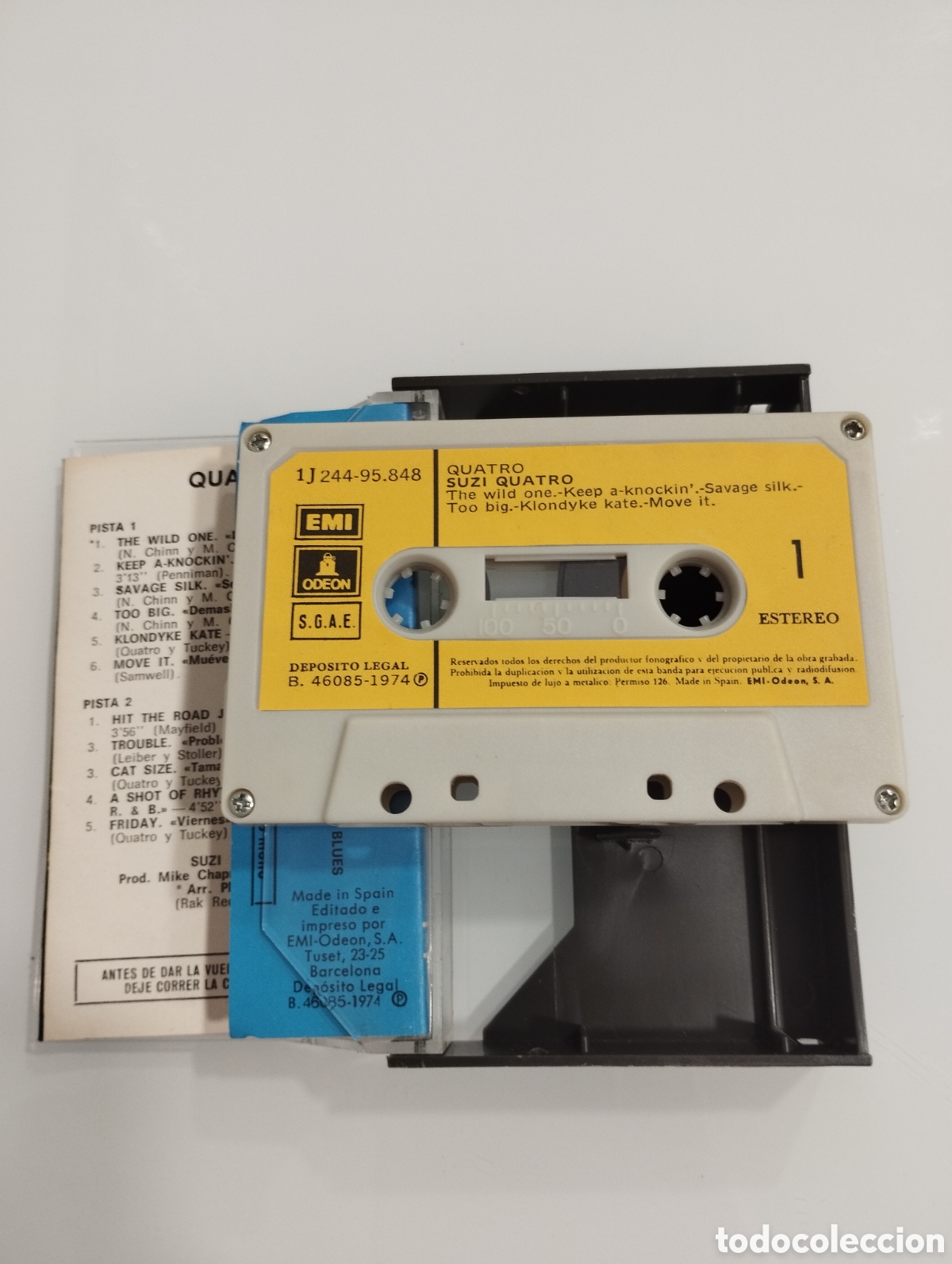 Casetes antiguos: Quatro, suzi quatro. - Foto 3