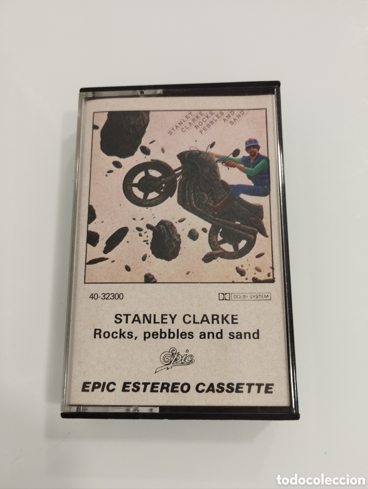 Casetes antiguos: Stanley clarke, rocks, pebbles and sand. - Foto 1