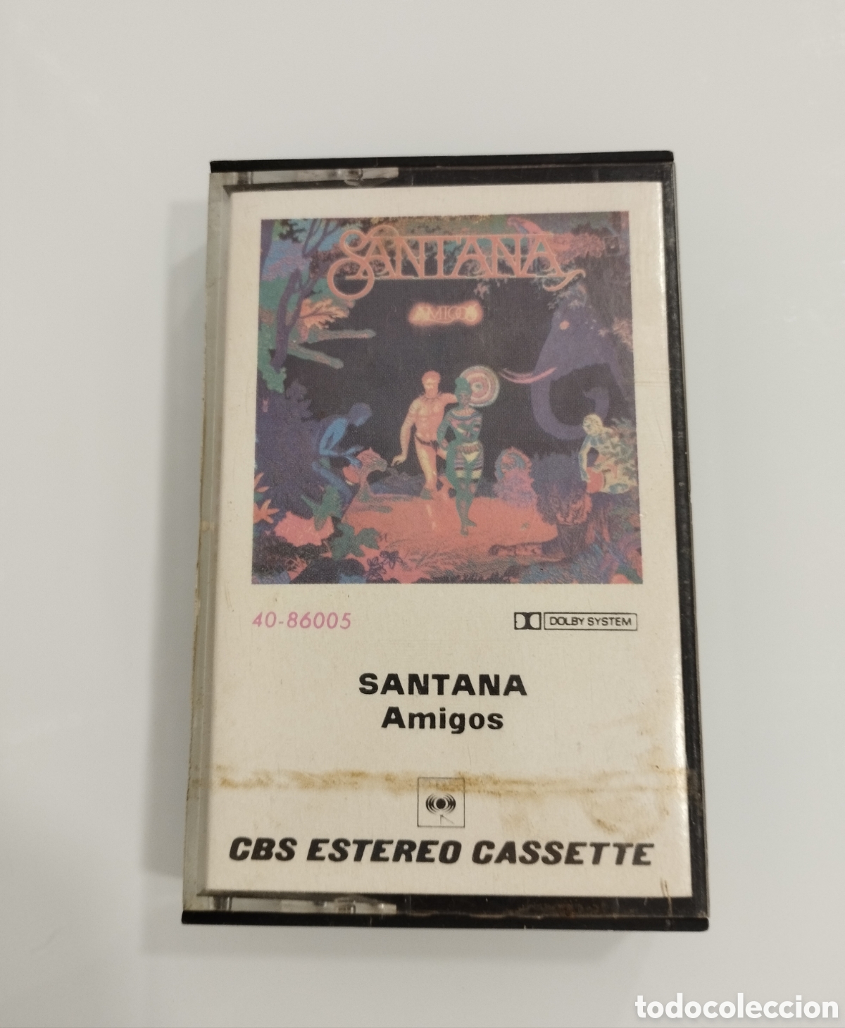 Casetes antiguos: Santana Amigos, casette. - Foto 1