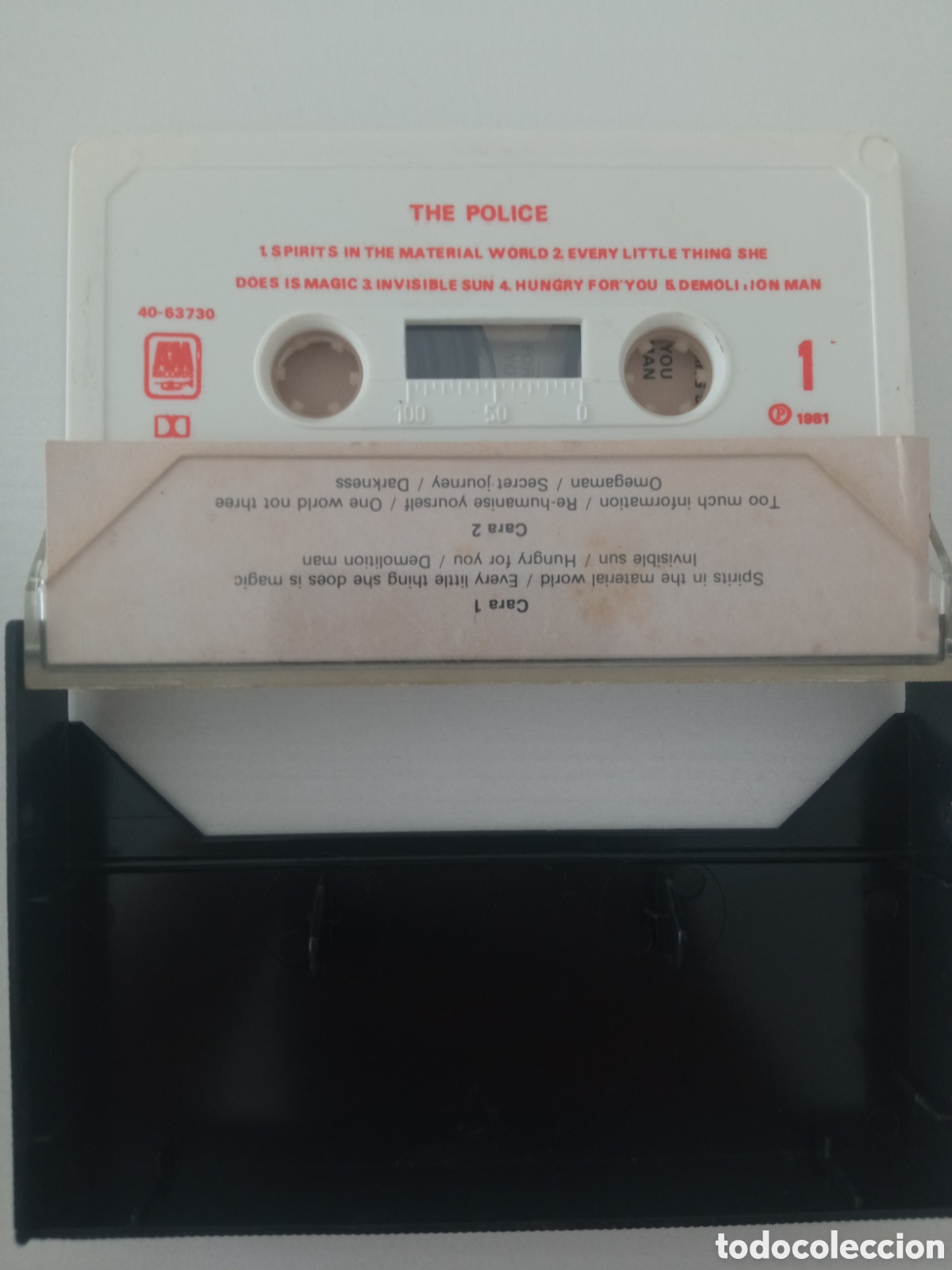 Casetes antiguos: The Police - Ghost in the Machine - Foto 4
