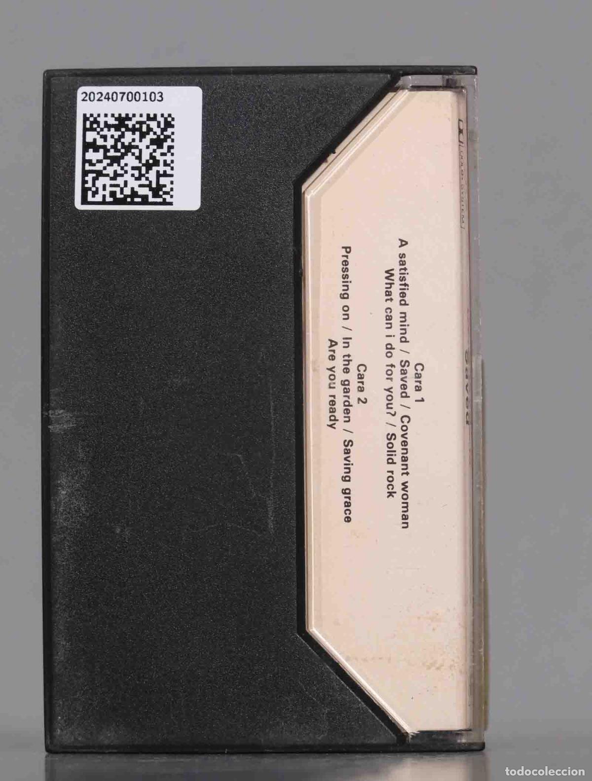 Casetes antiguos: CASSETTE. Bob Dylan &ndash; Saved - Foto 2