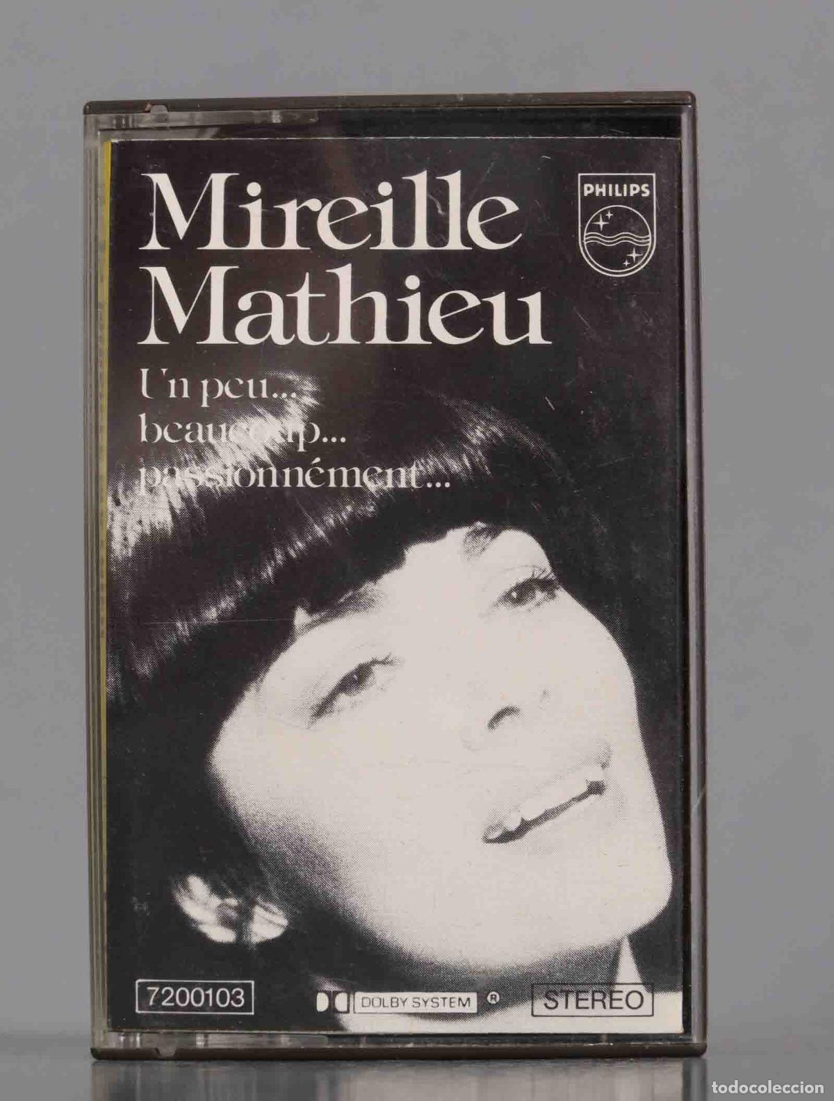 Casetes antiguos: CASSETTE. Mireille Mathieu &ndash; Un Peu... Beaucoup... Passionn&eacute;ment.. - Foto 1