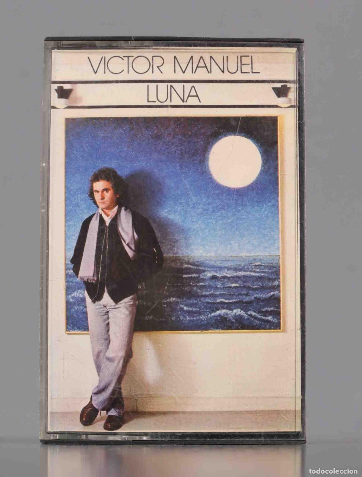 Casetes antiguos: CASSETTE. V&iacute;ctor Manuel &ndash; Luna - Foto 1