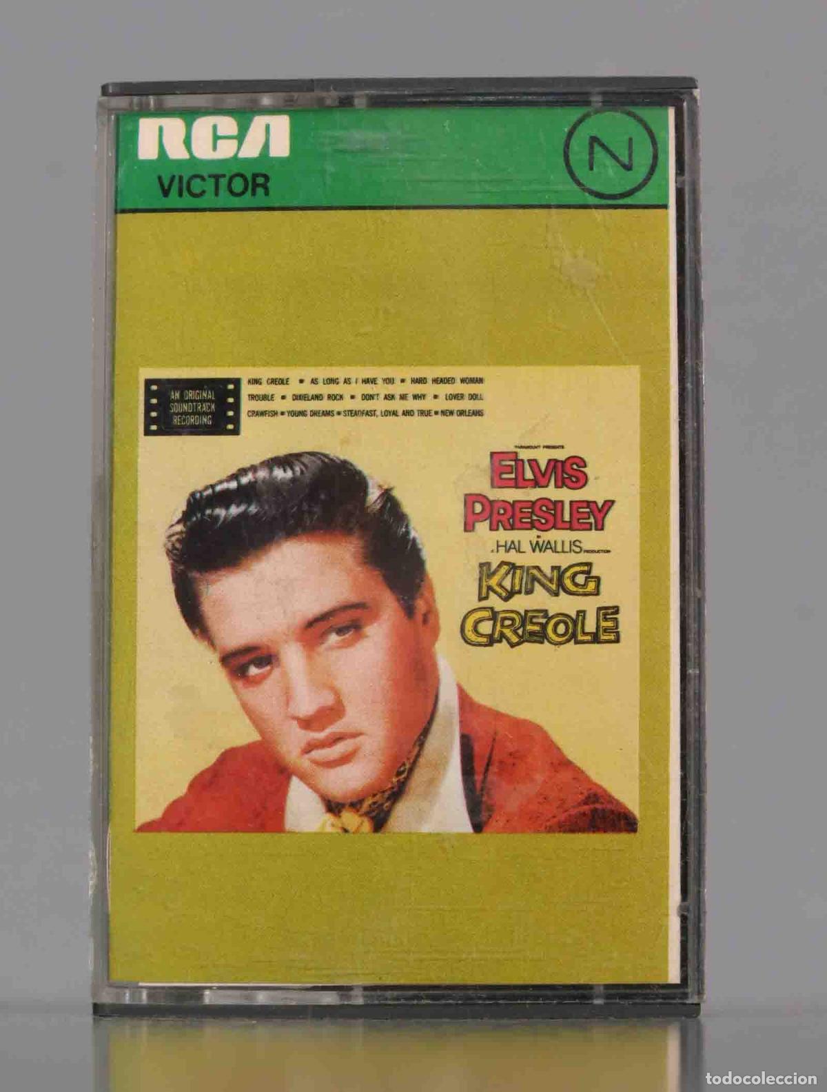 Casetes antiguos: CASSETTE. Elvis Presley &ndash; King Creole - Foto 1