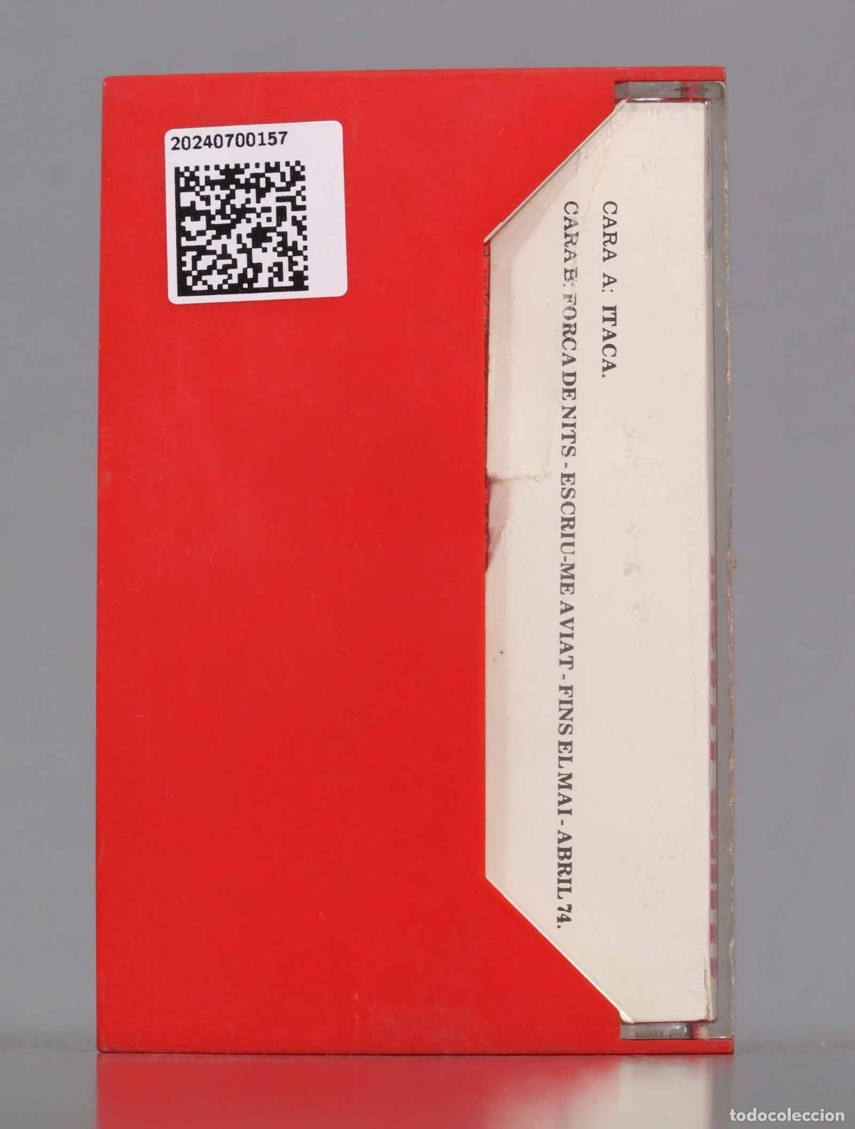 Casetes antiguos: CASSETTE. Lluis Llach &ndash; Viatge A Itaca - Foto 2