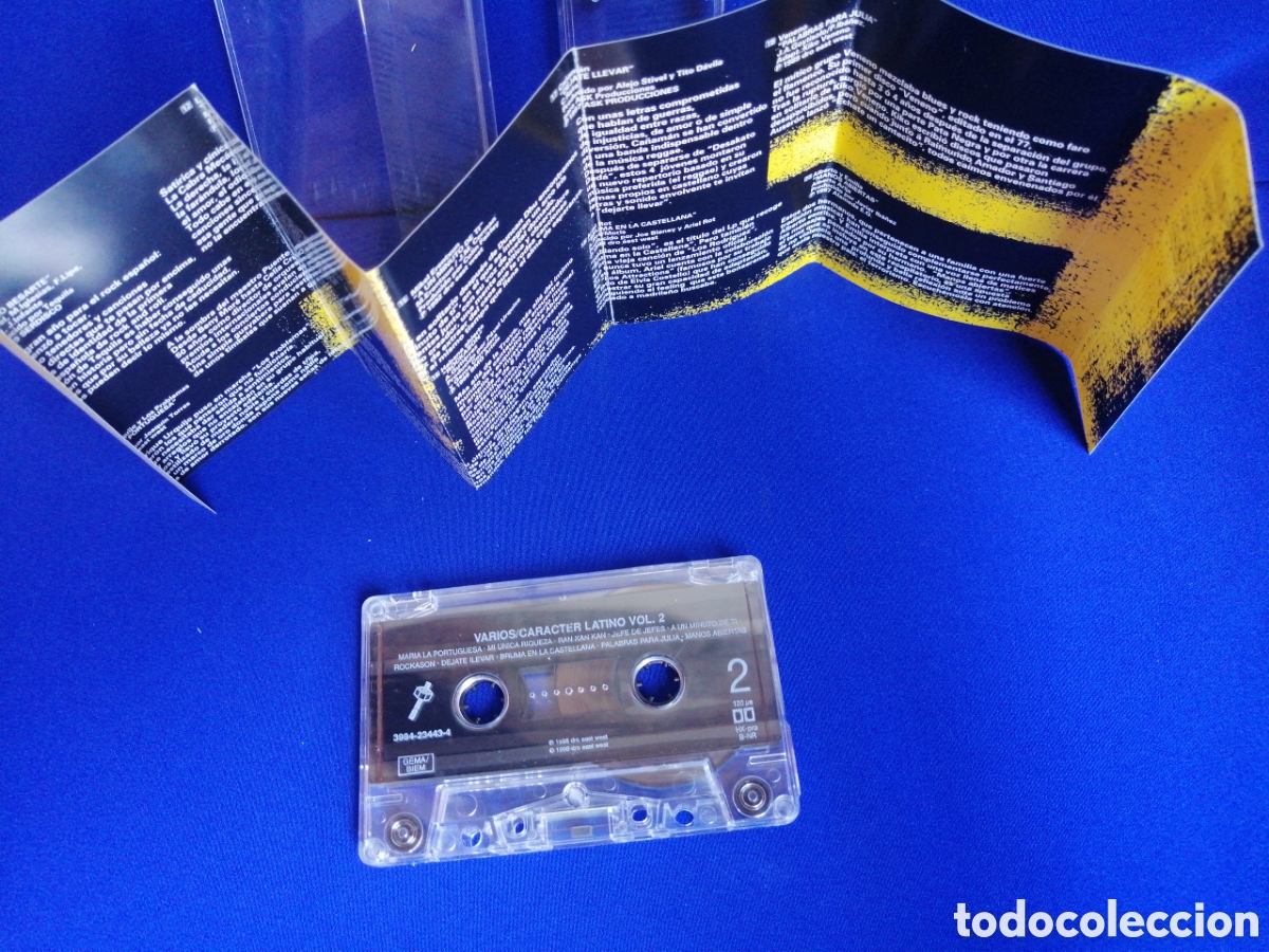 Casetes antiguos: CAR&Aacute;CTER LATINO 2 - DUCA 2 M&Uacute;SIC - Foto 3