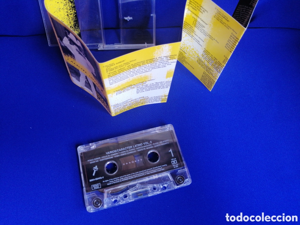 Casetes antiguos: CAR&Aacute;CTER LATINO 2 - DUCA 2 M&Uacute;SIC - Foto 4