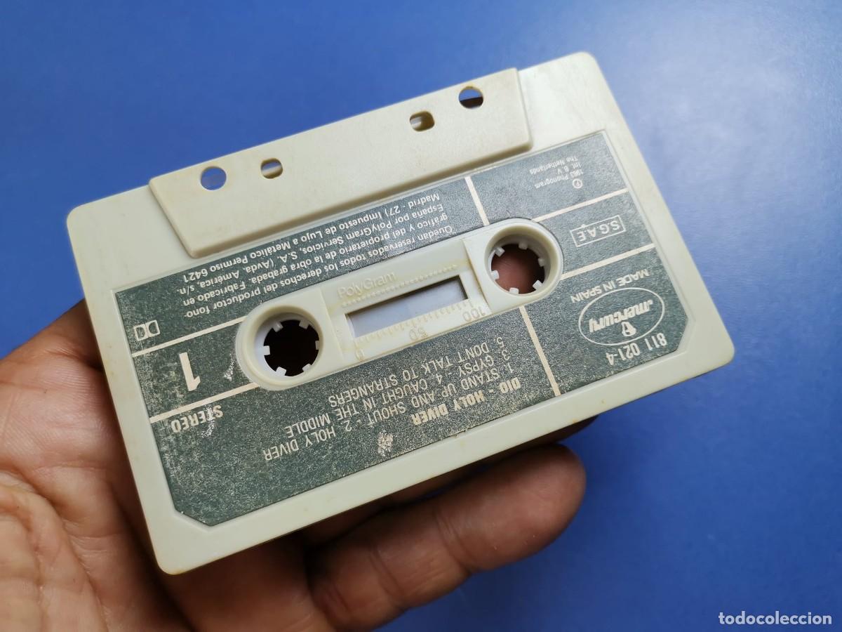 Casetes antiguos: DIO - HOLY DIVER - CASSETTE - CINTA - Foto 6