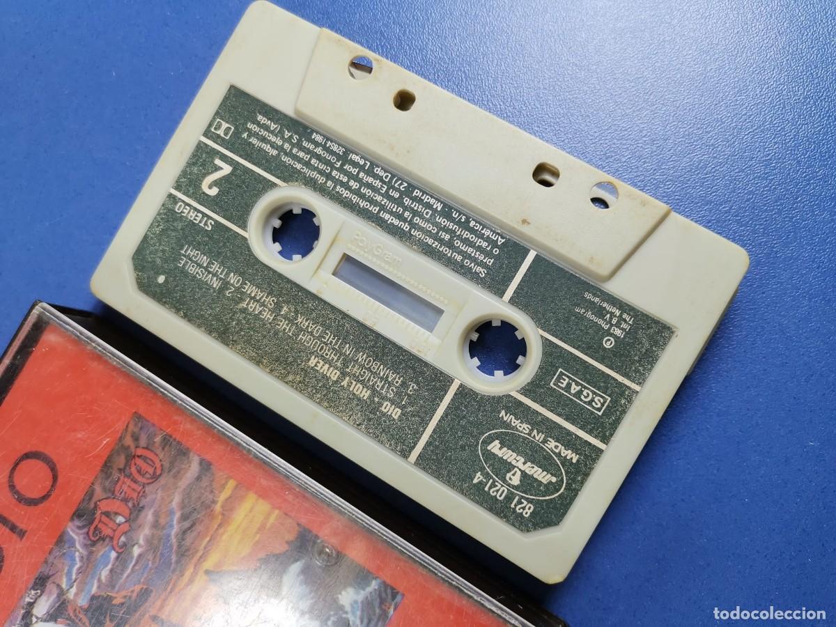 Casetes antiguos: DIO - HOLY DIVER - CASSETTE - CINTA - Foto 7