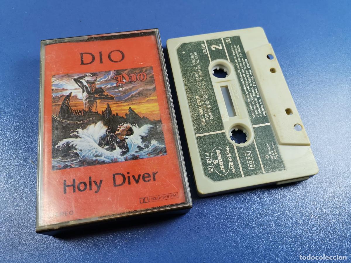 Casetes antiguos: DIO - HOLY DIVER - CASSETTE - CINTA - Foto 1