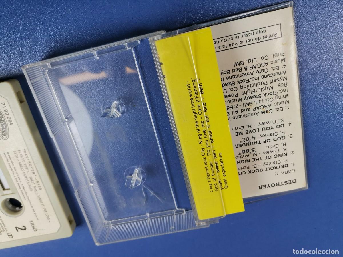 Casetes antiguos: KISS - DESTROYER - CASSETTE - CINTA - Foto 2