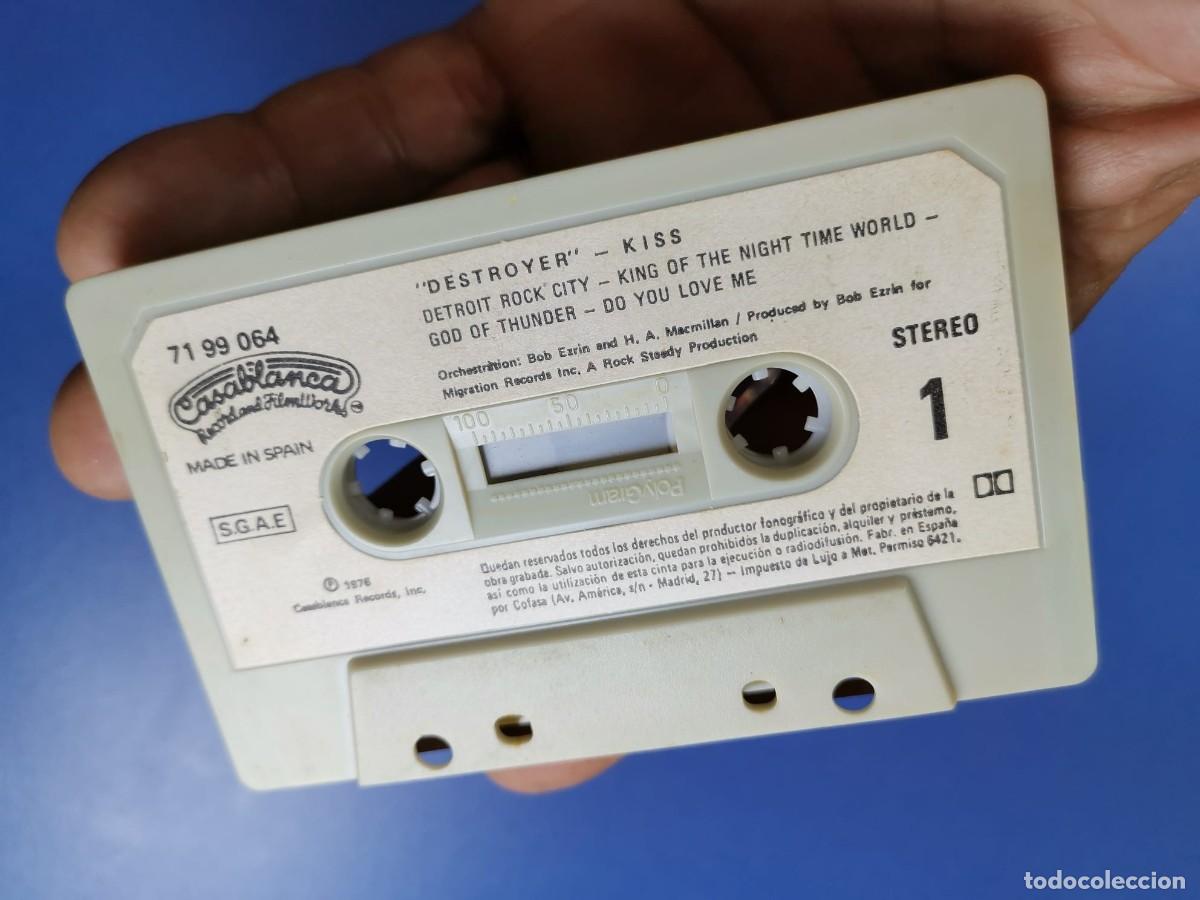Casetes antiguos: KISS - DESTROYER - CASSETTE - CINTA - Foto 3