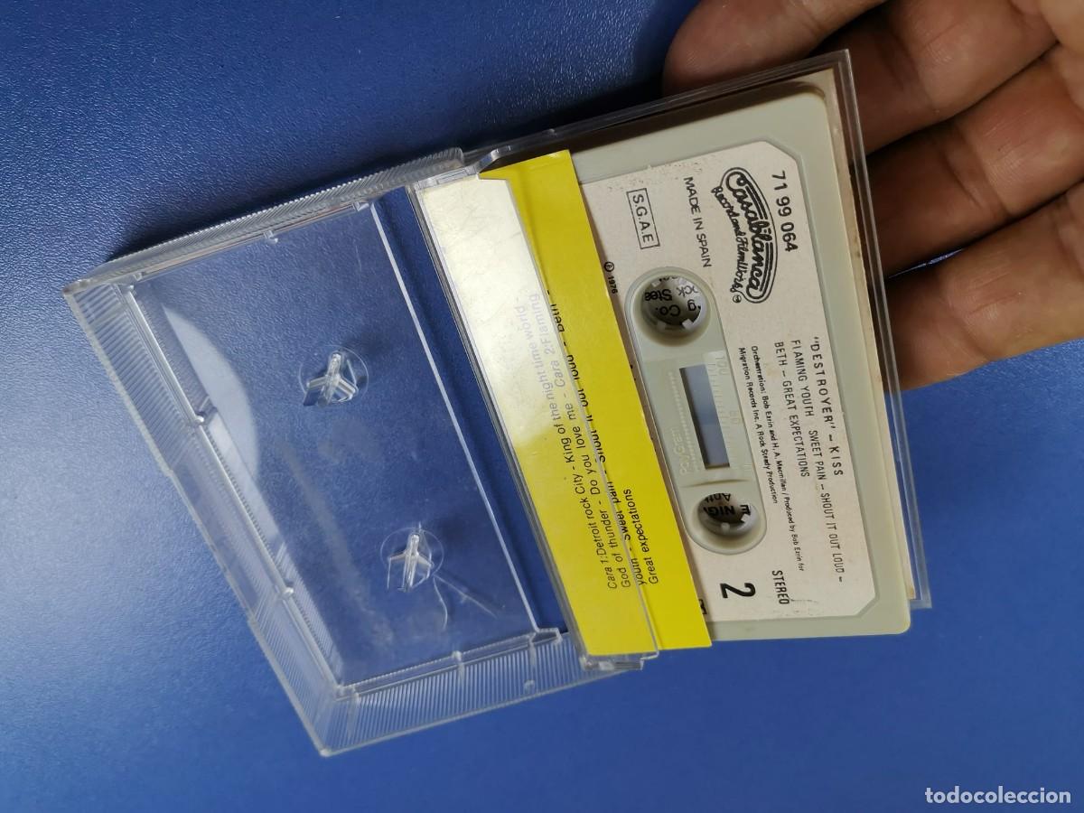 Casetes antiguos: KISS - DESTROYER - CASSETTE - CINTA - Foto 5